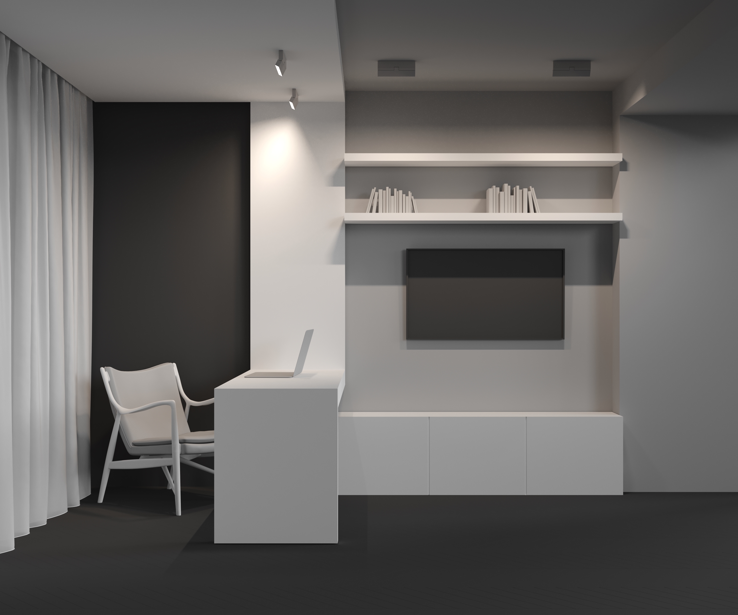 картинка Потолочный светильник Technical C133CL-12W4K-W