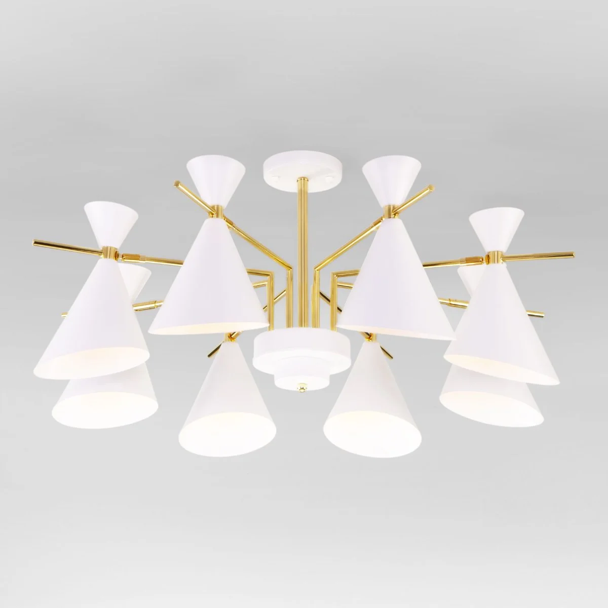 картинка Потолочная люстра в стиле лофт 70114/8 белый