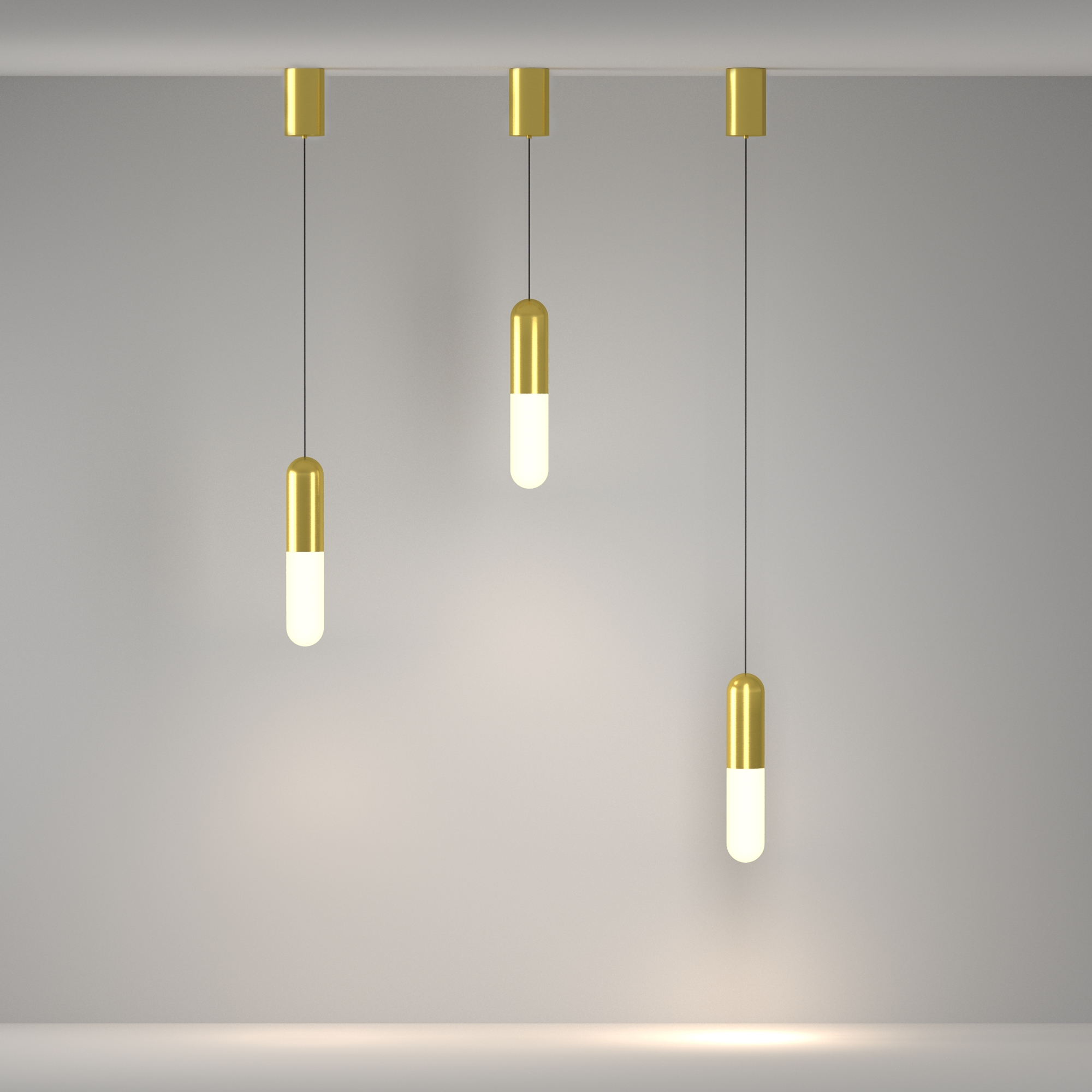 картинка Подвесной светильник Technical P101PL-L300-12W3K-BS