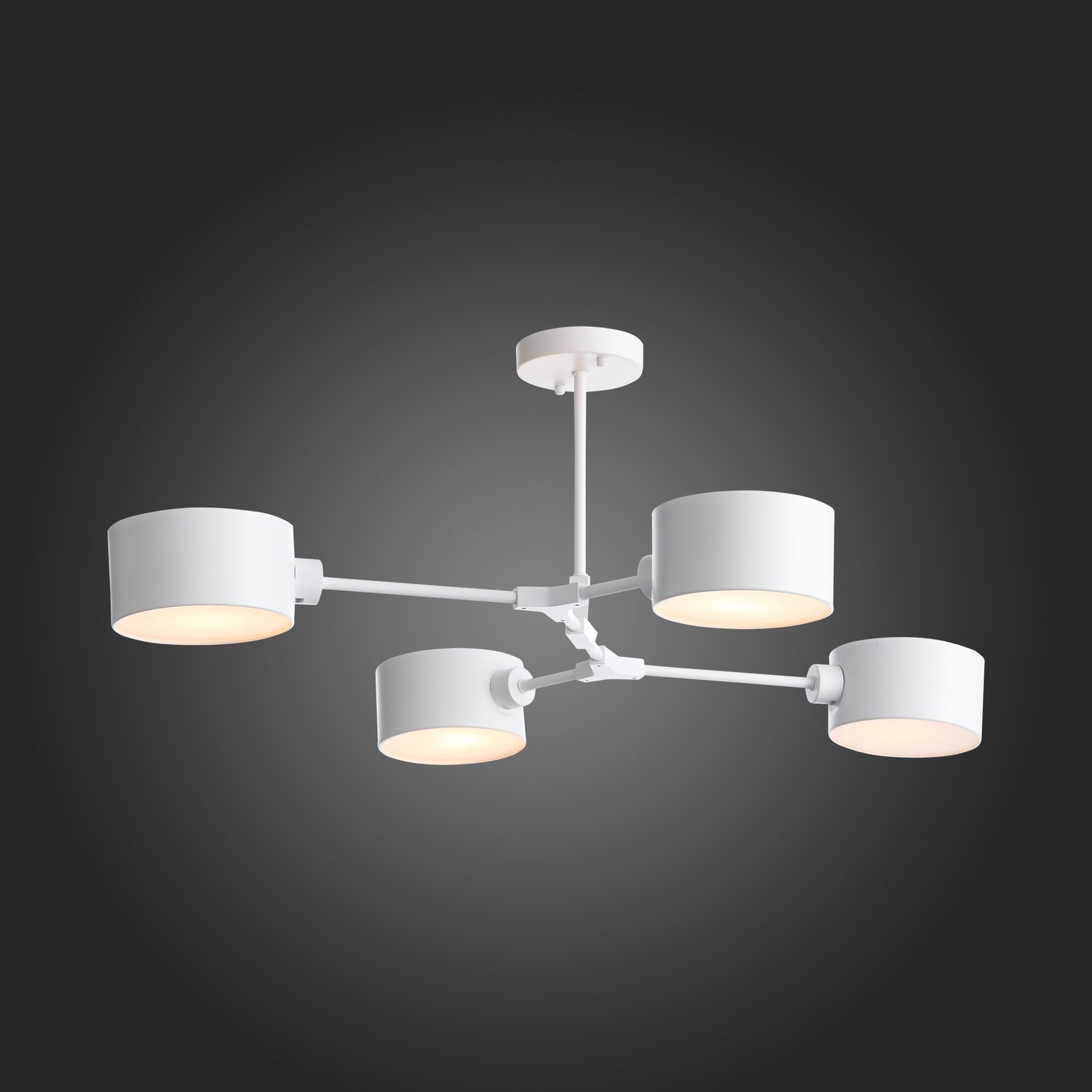 картинка SLE183502-04 Светильник потолочный Белый/Белый E14 4*60W