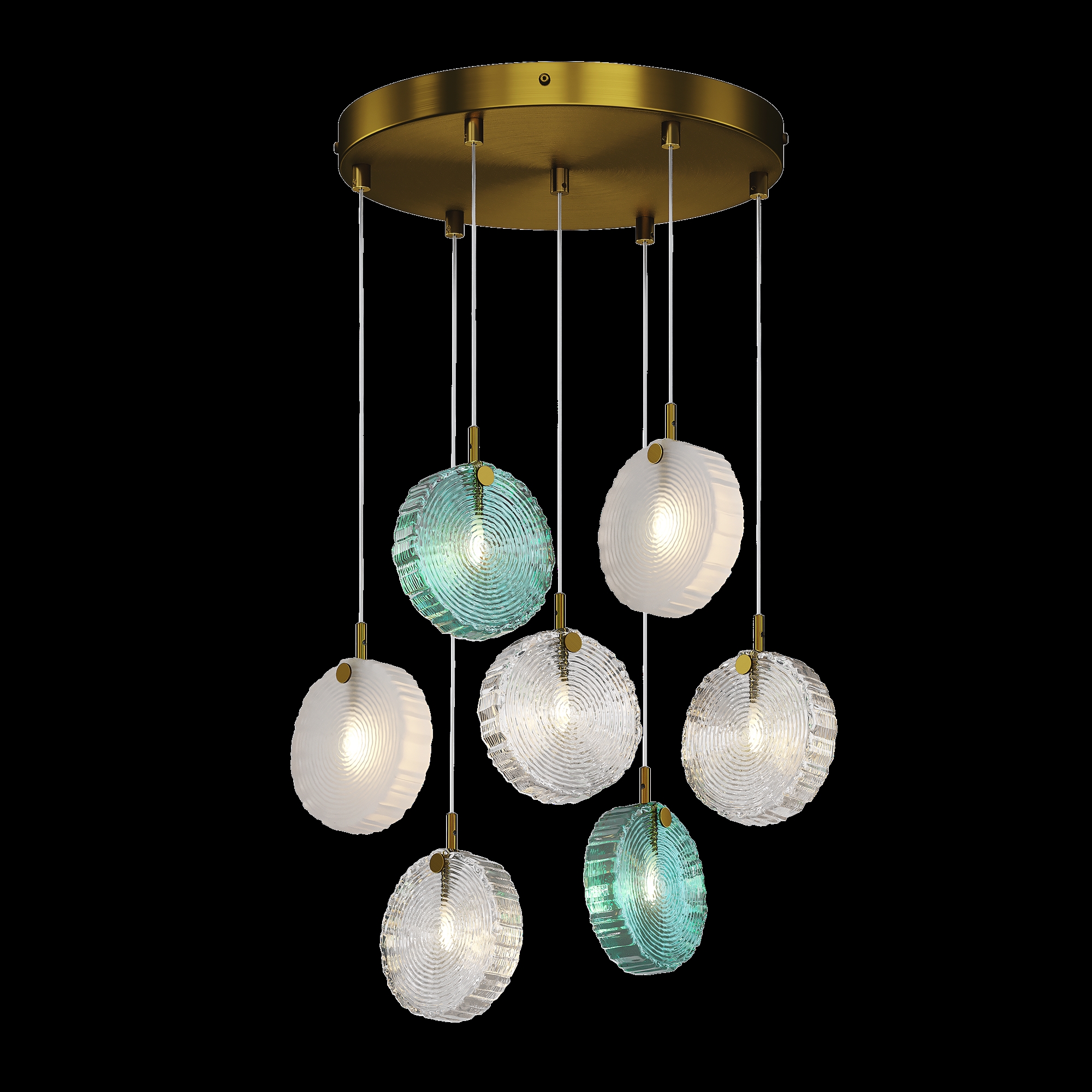 картинка Подвесной светильник Maytoni MOD254PL-07BS