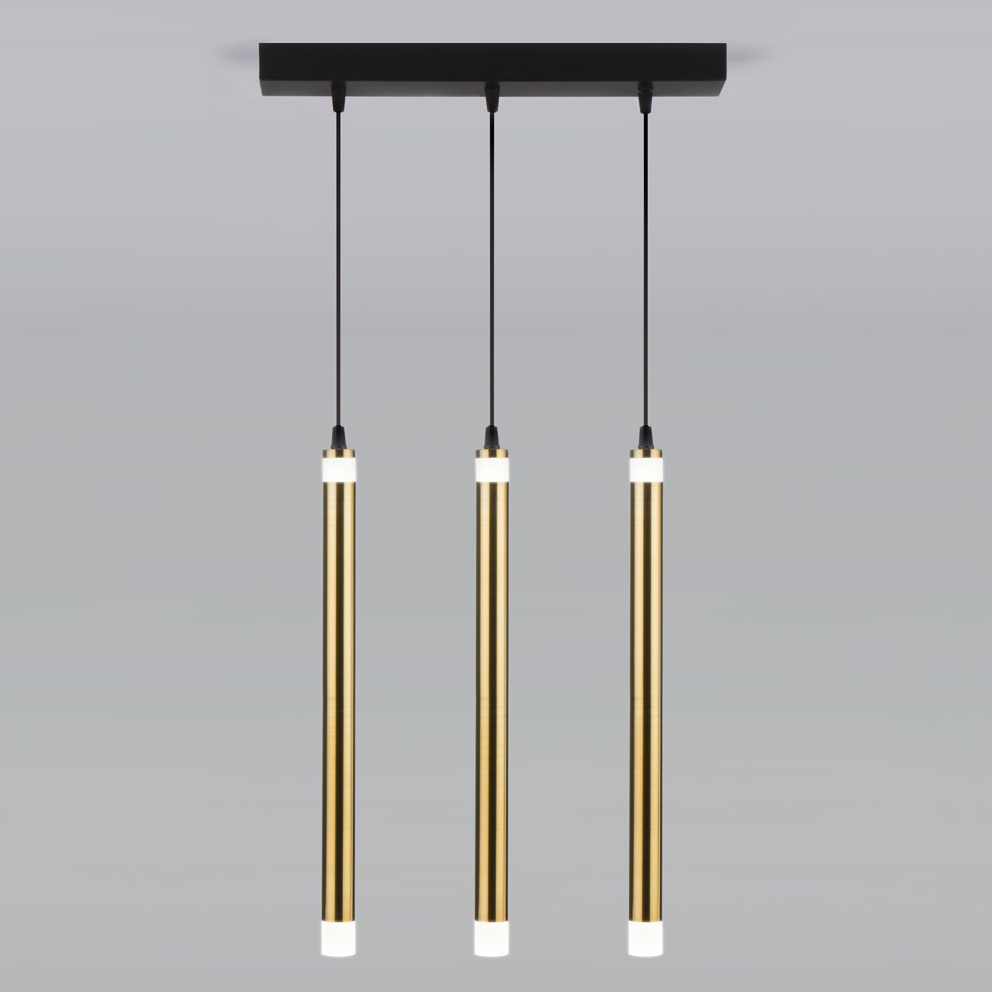 картинка Подвесной светодиодный светильник 50133/3 LED бронза