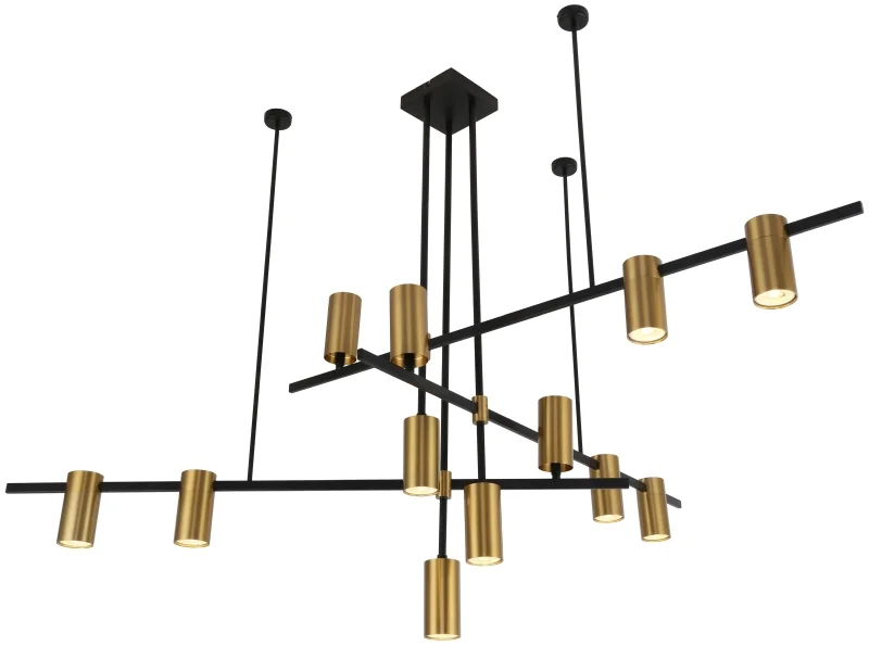 картинка Люстра на штанге Stilfort 2162/05/12P серия Ausver