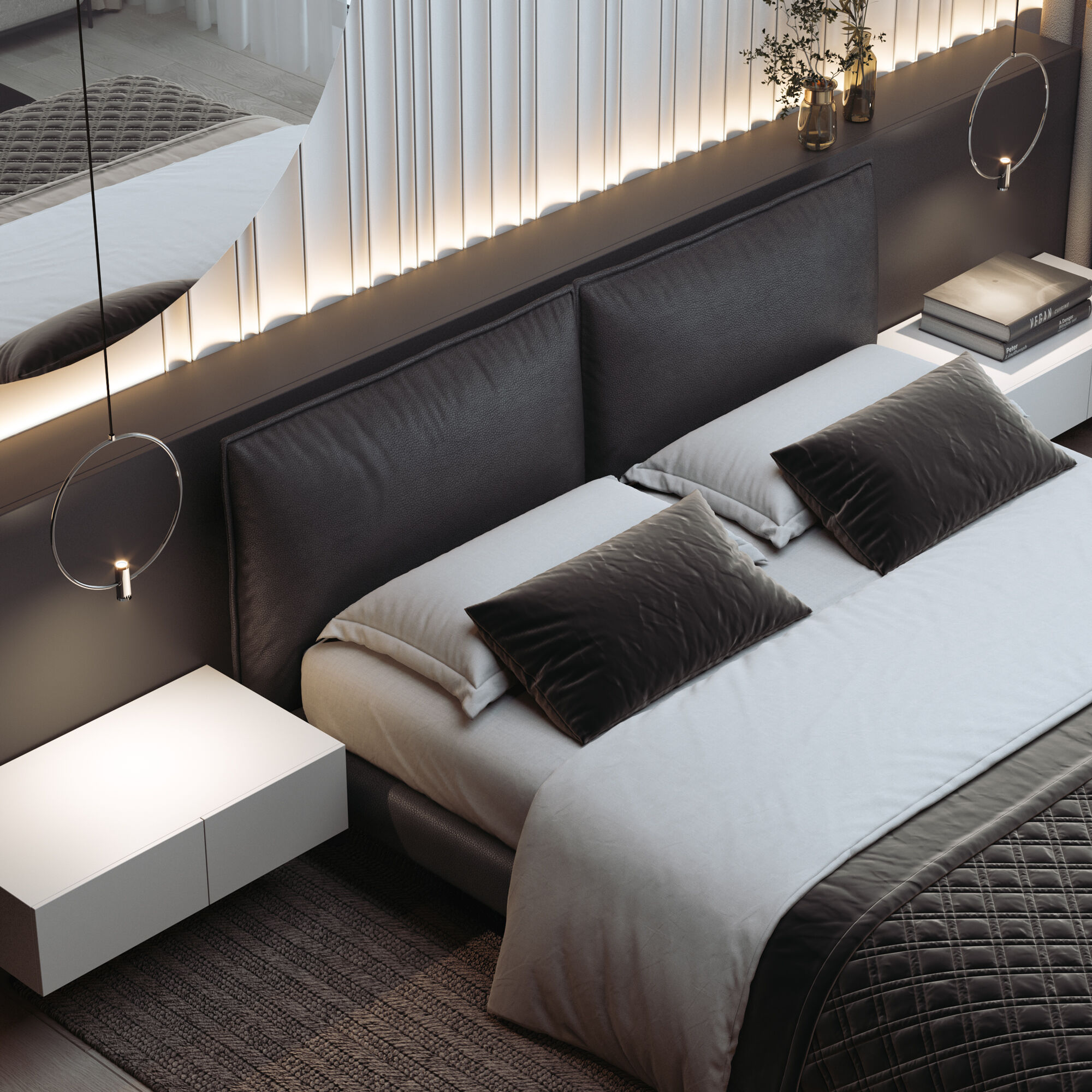 картинка Подвесной светильник 50257/1 LED никель