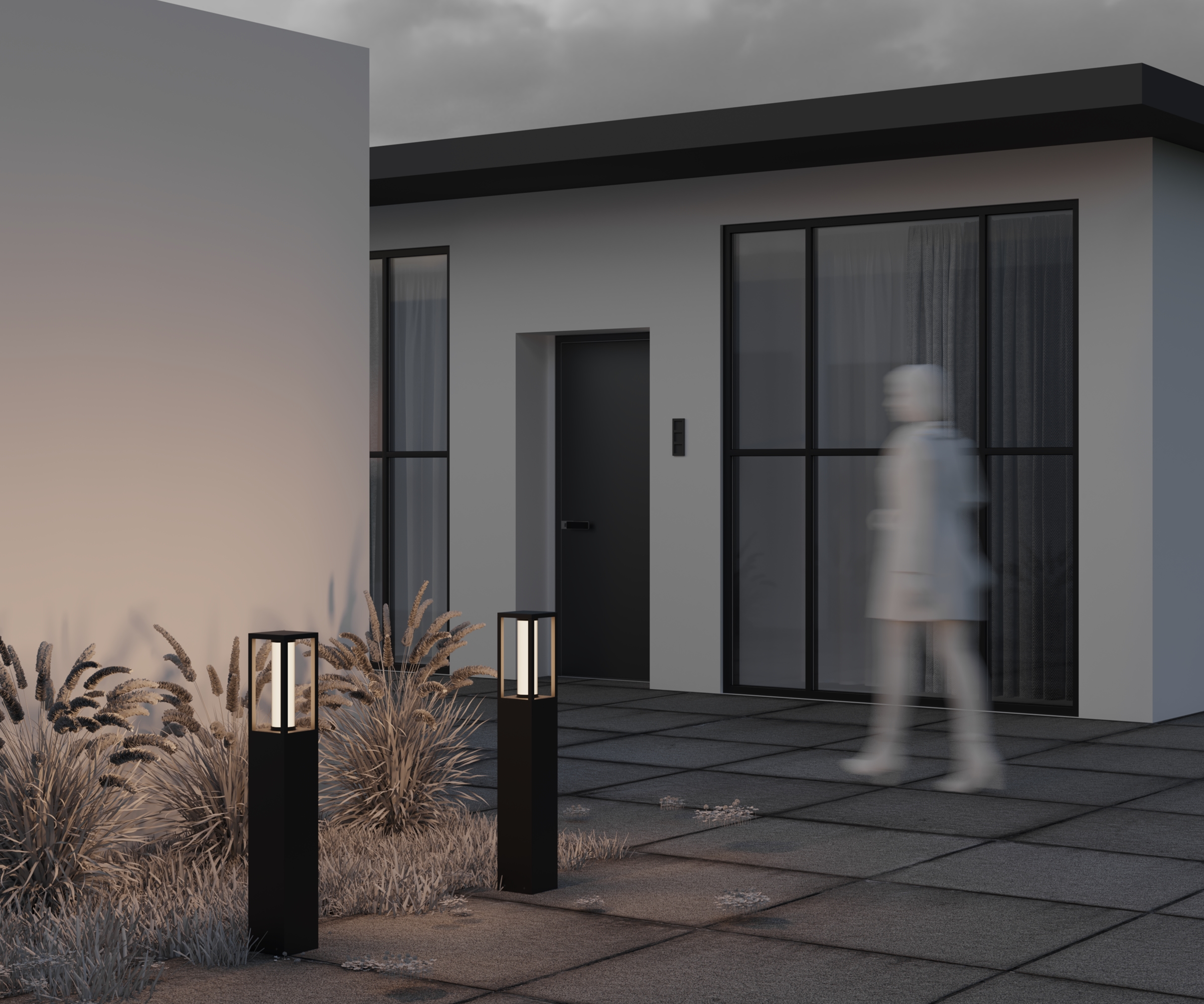 картинка Ландшафтный светильник Outdoor O480FL-L12B3K1