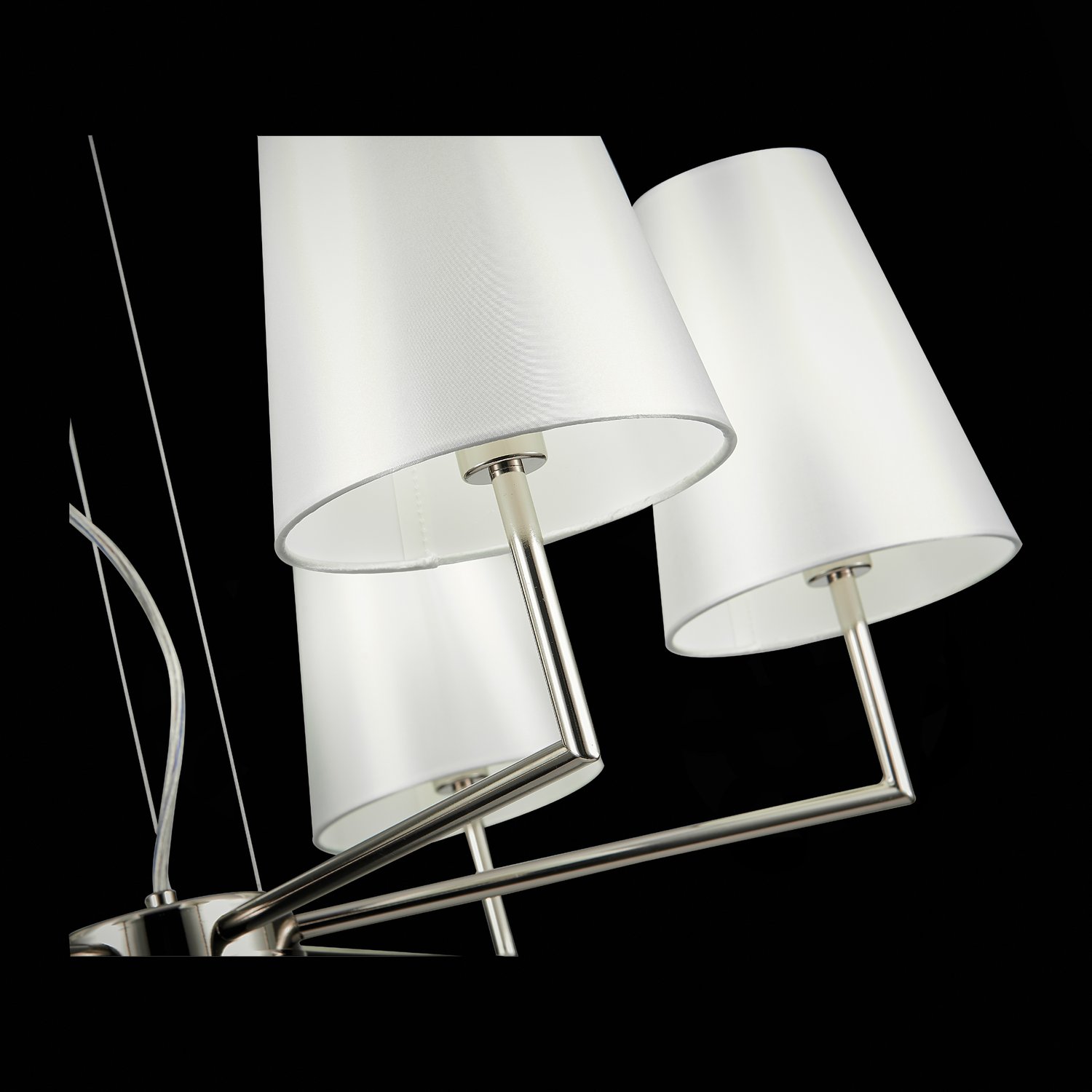 картинка SLE105903-06 Светильник подвесной Никель/Белый E14 6*40W