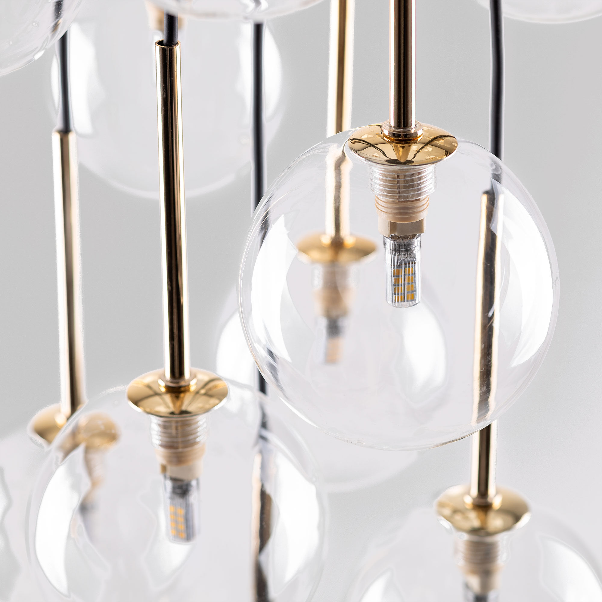 картинка Подвесной светильник со стеклянными плафонами 5945 Nilos