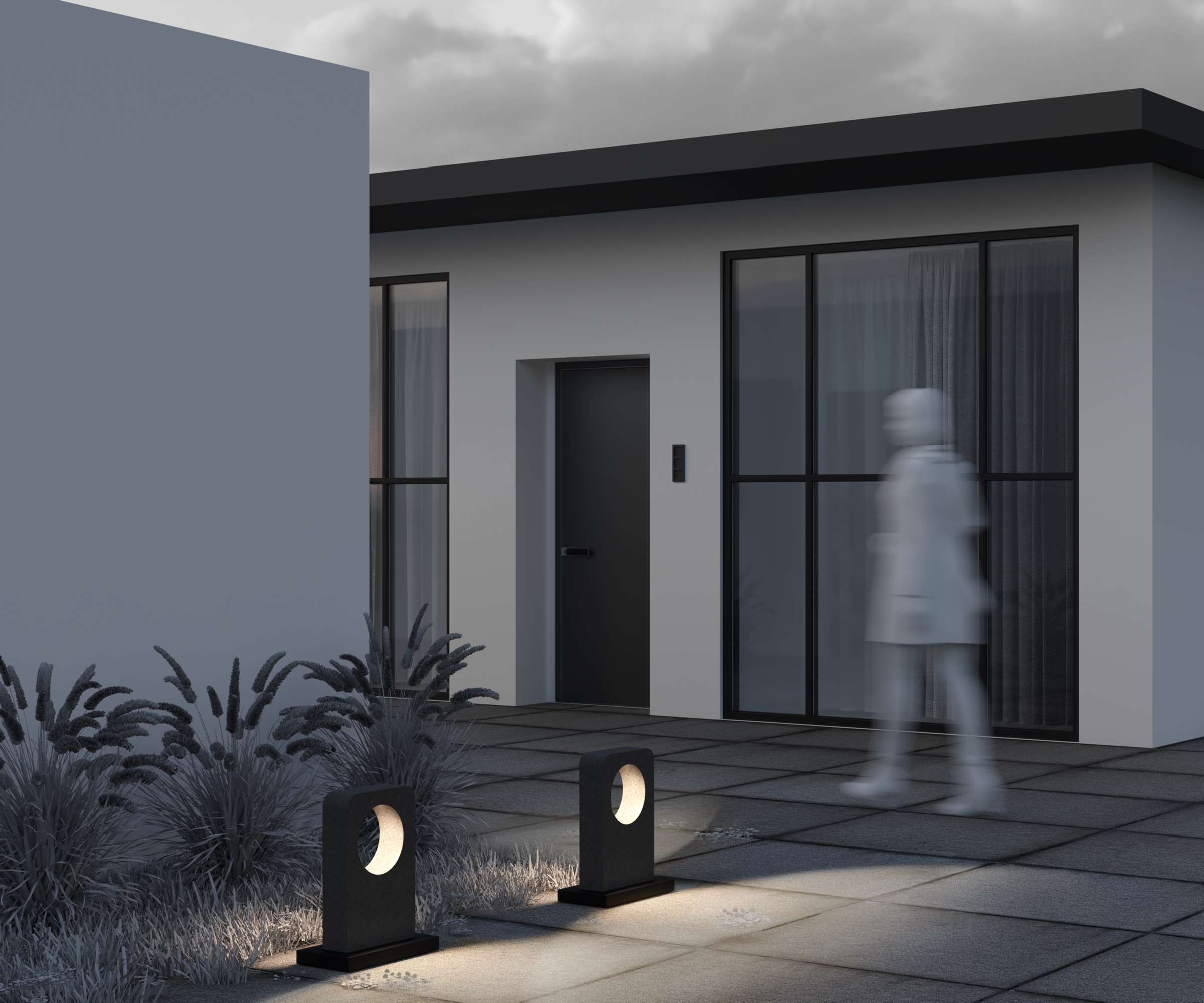 картинка Ландшафтный светильник Outdoor O469FL-L7CM3K