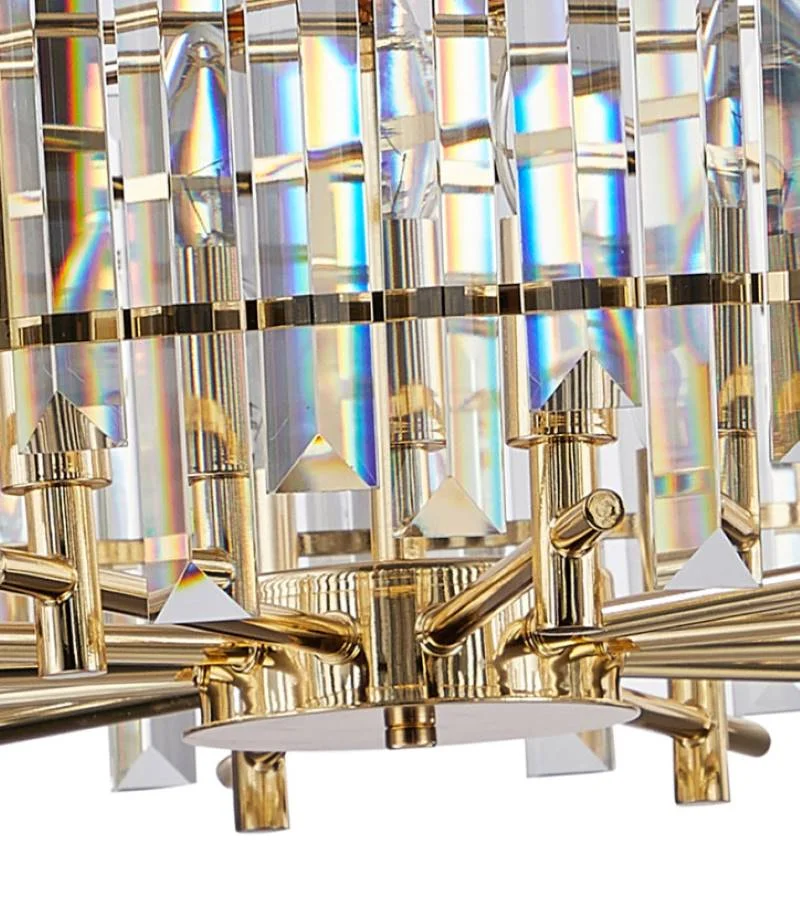 картинка Люстра подвесная хрустальная 2114/03/12P Stilfort, серия Feeriya