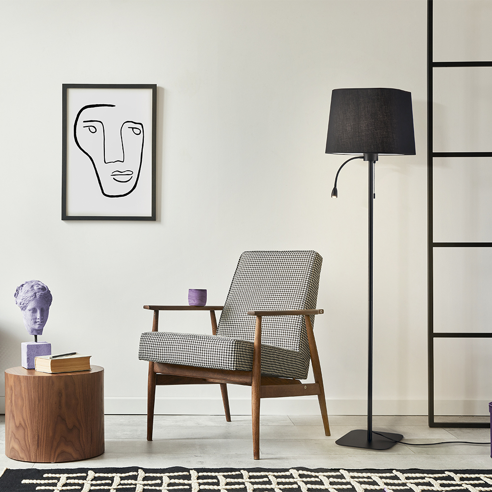 картинка Напольный светильник (торшер) Maytoni Z001FL-L3W-1B