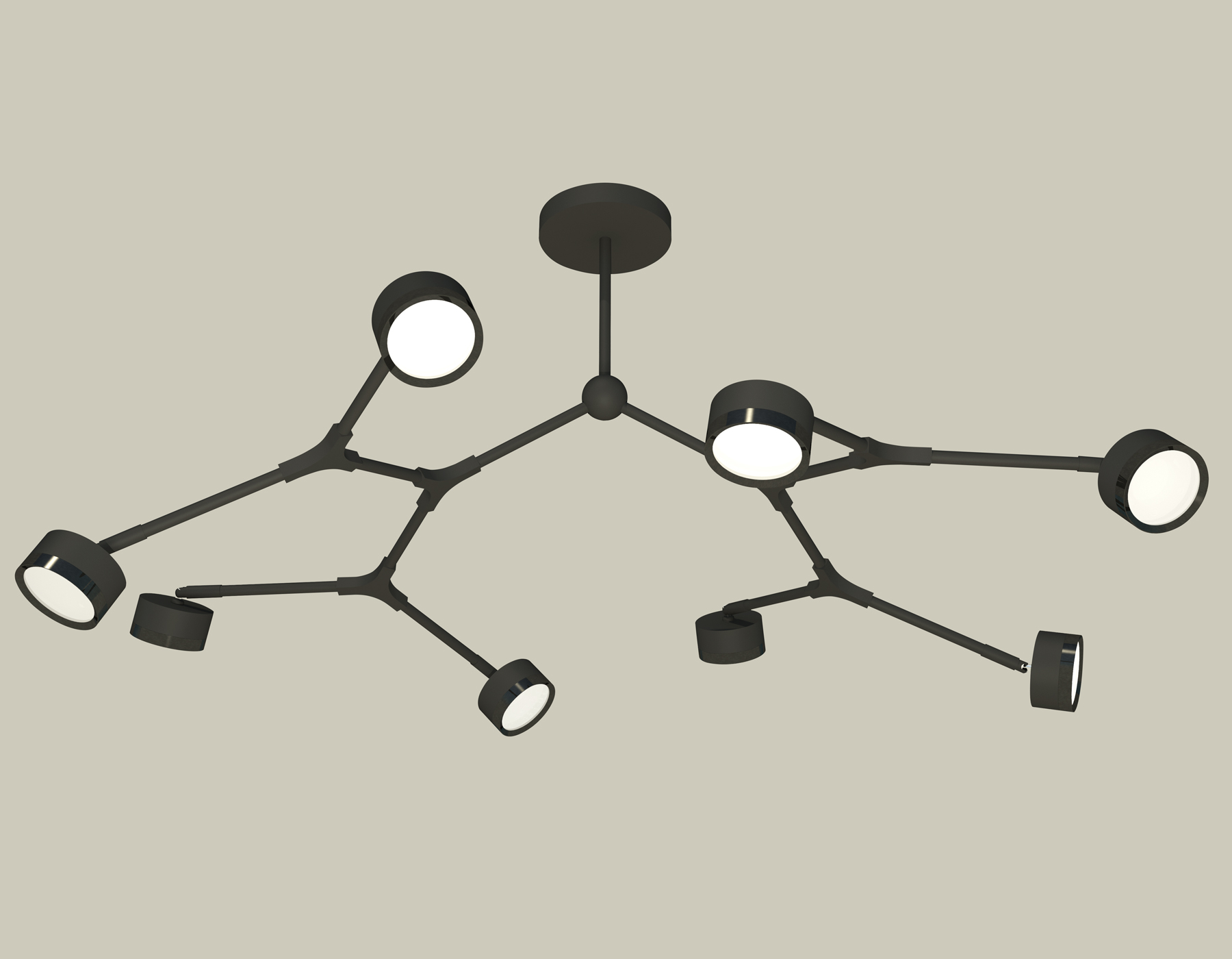 картинка Комплект подвесного поворотного светильника