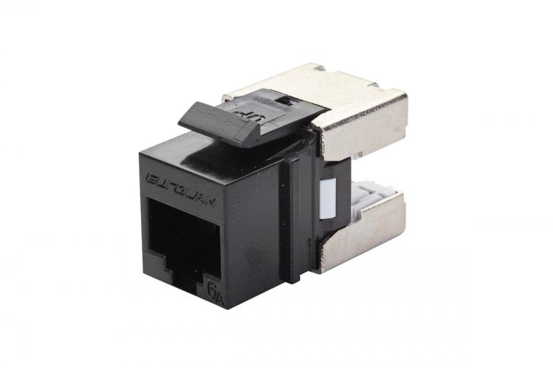 картинка Модуль UTP кат.6A Keystone Q-Tool черн. Eurolan 16B-UA-03BL