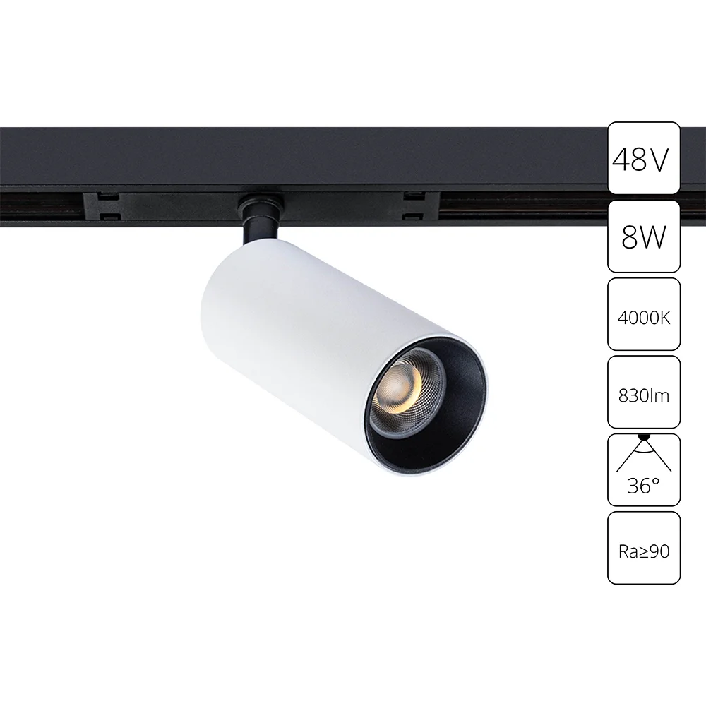 картинка Магнитный трековый светильник Arte Lamp OPTIMA A7260PL-1WH