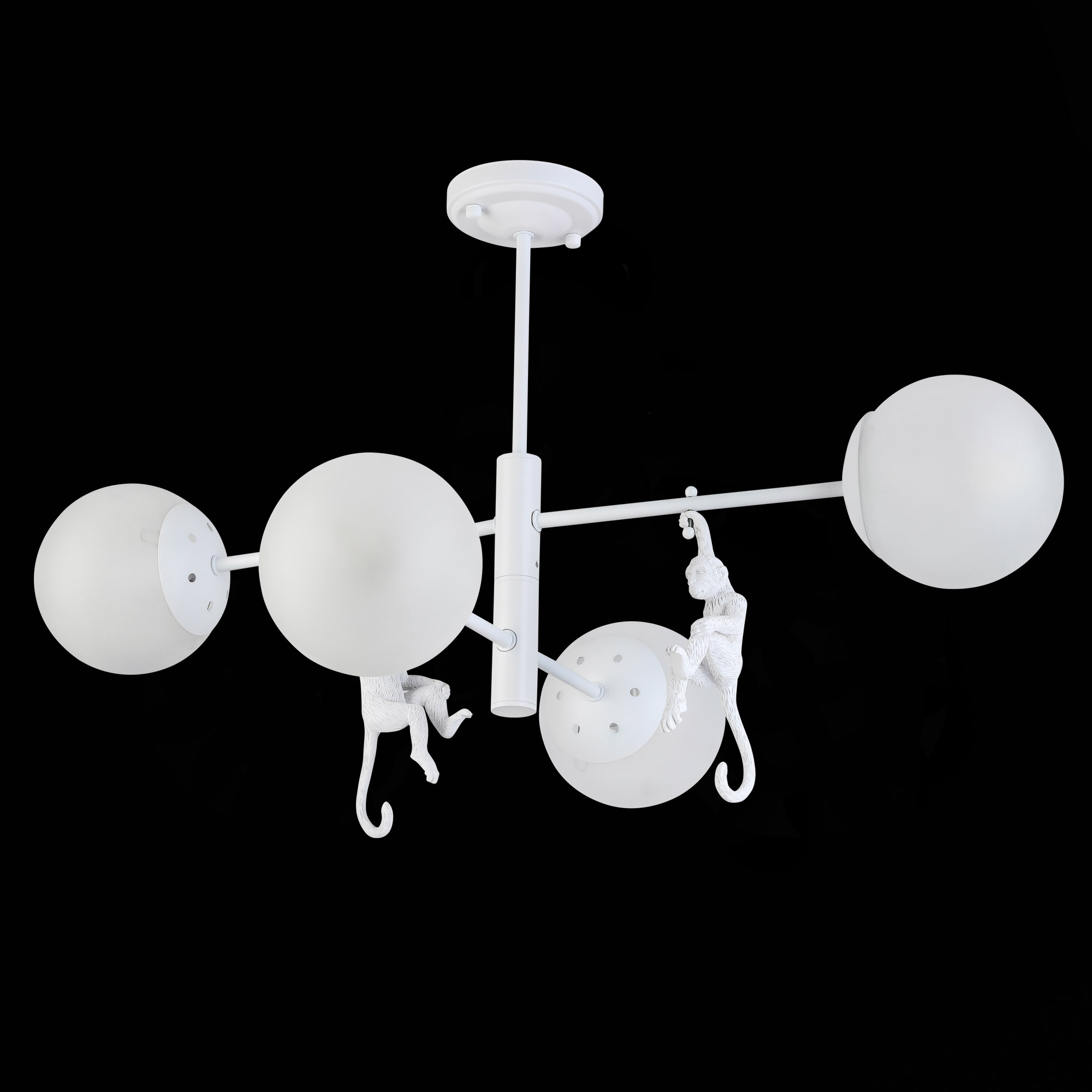 картинка SLE115102-04 Светильник потолочный Белый/Белый E14 4*60W