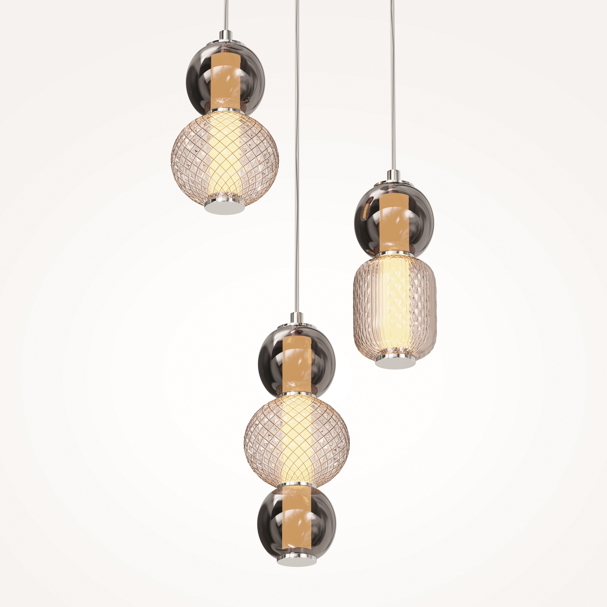 картинка Подвесной светильник Maytoni MOD273PL-L33CH3K