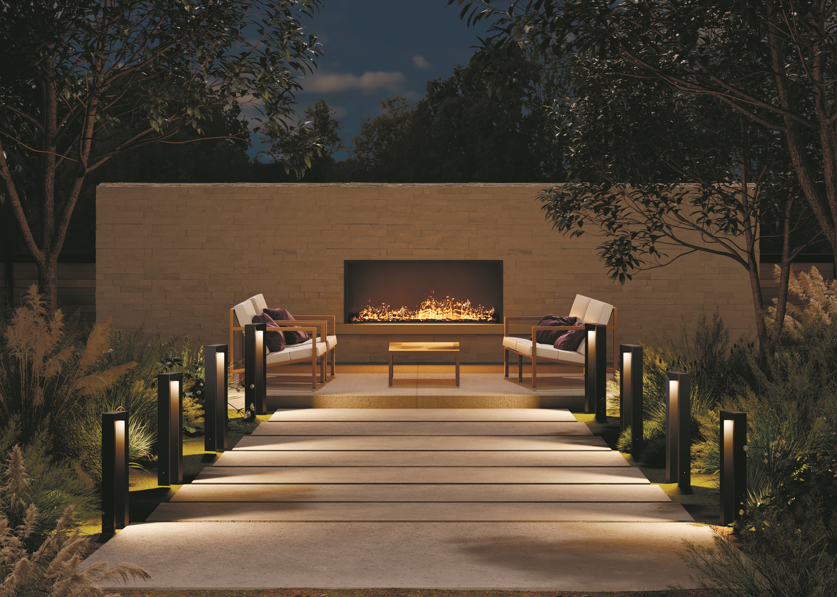 картинка Ландшафтный светильник Outdoor O469FL-L12GF3K