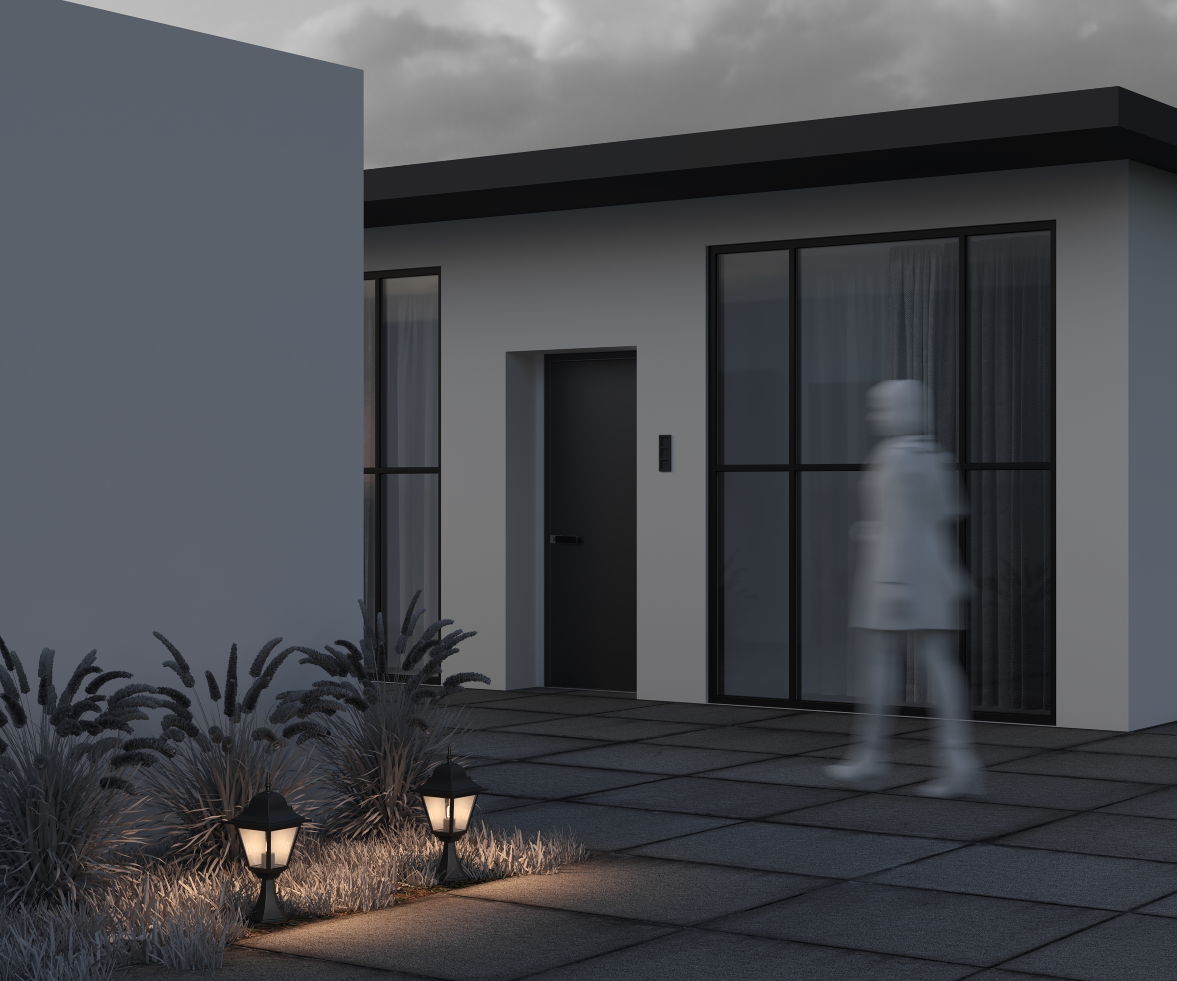 картинка Ландшафтный светильник Outdoor O004FL-01B