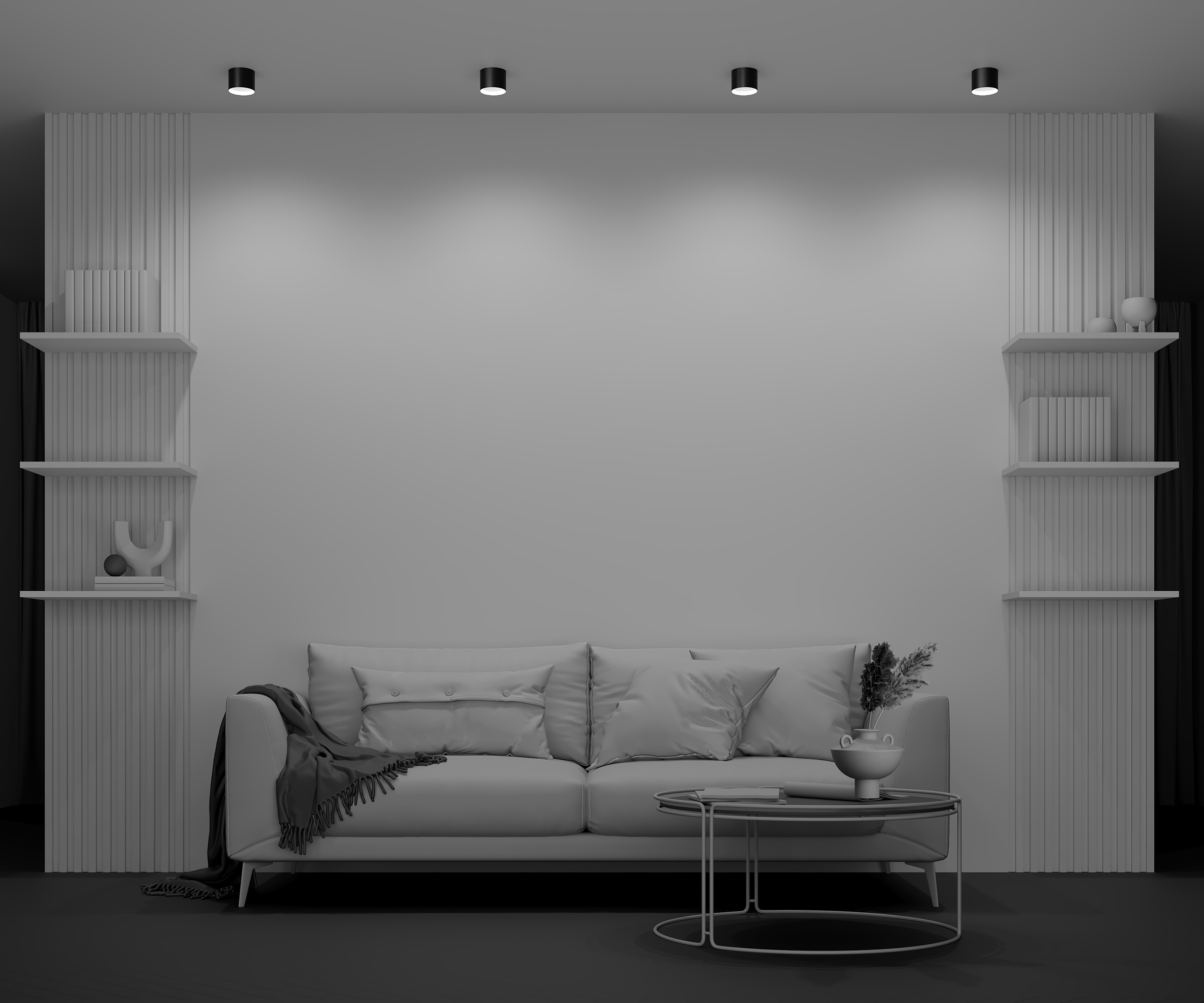 картинка Потолочный светильник Technical C096CL-GX53-B