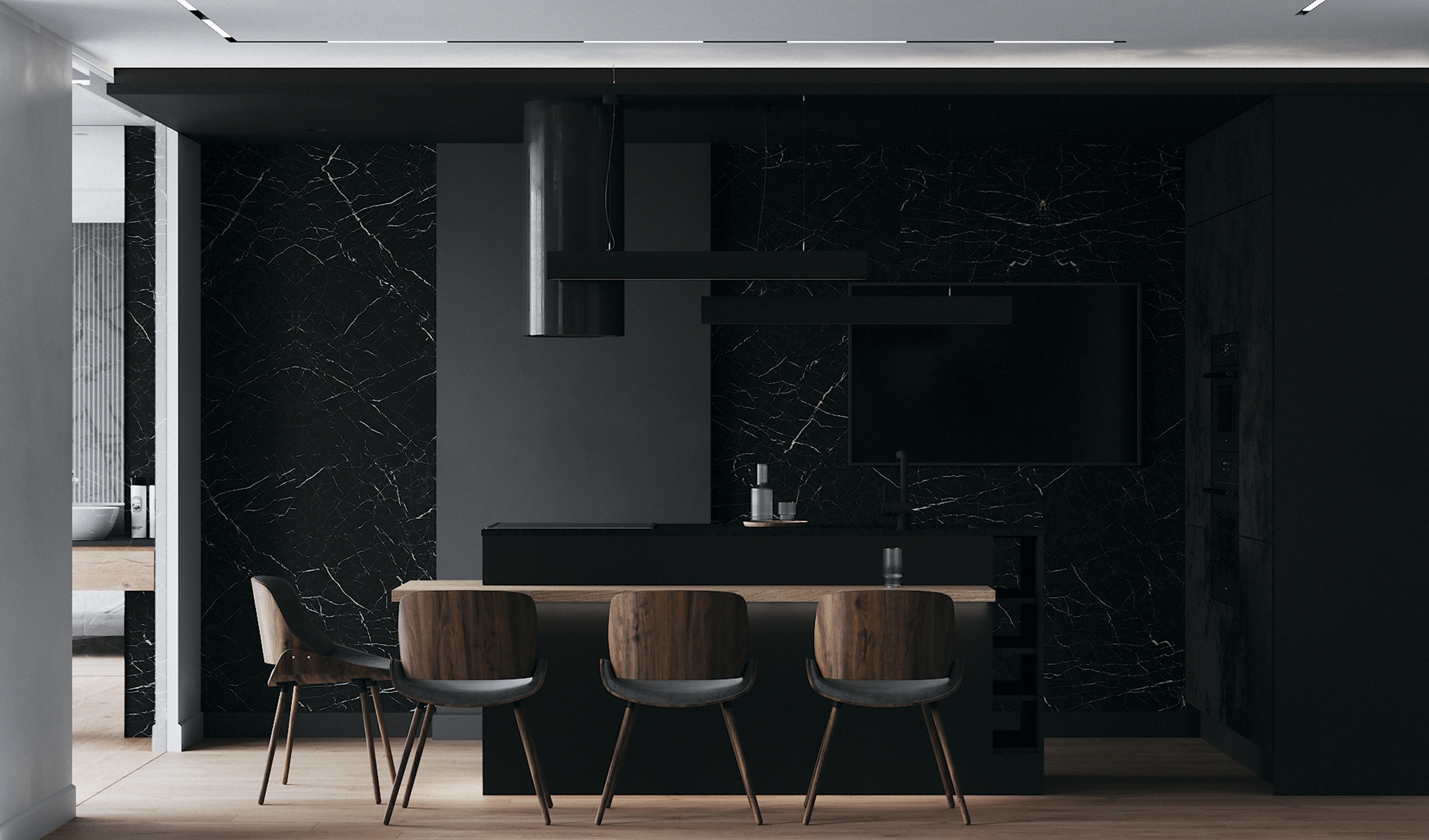 картинка Подвесной светильник Technical P051PL-L40B4K