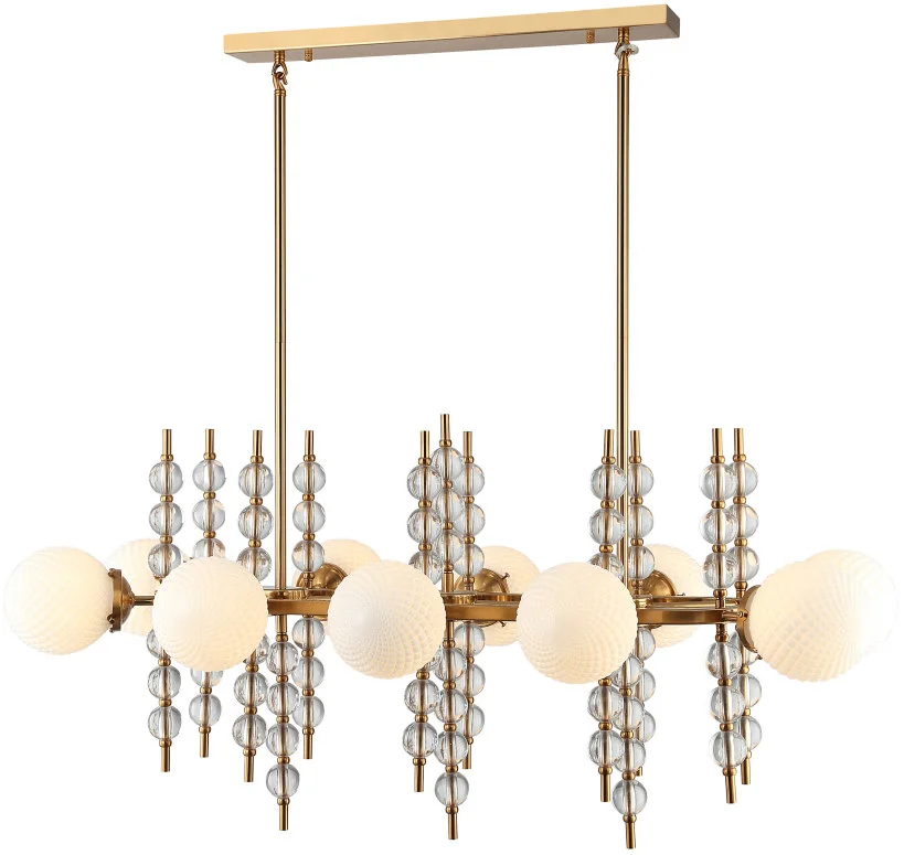 картинка Люстра на штанге Stilfort 2120/03/10P серия Queenly