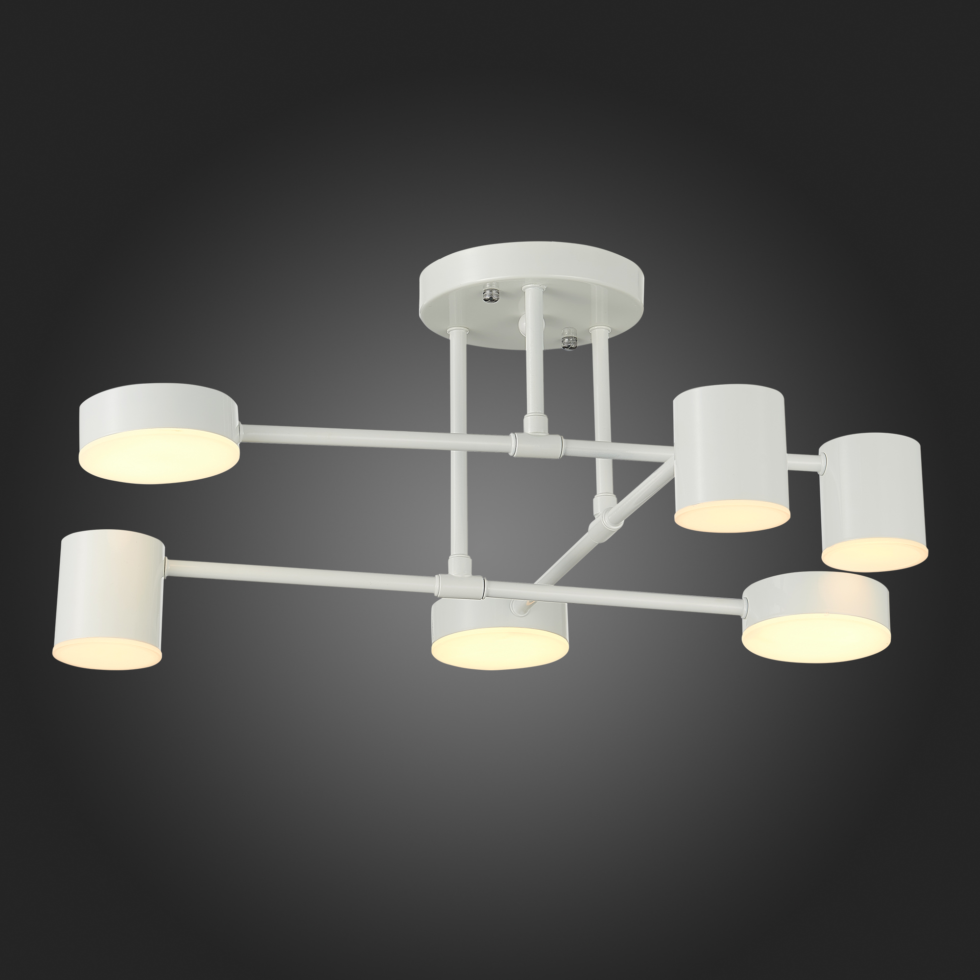 картинка SLE201052-06 Светильник потолочный Белый/Белый LED 6*7W 4000K