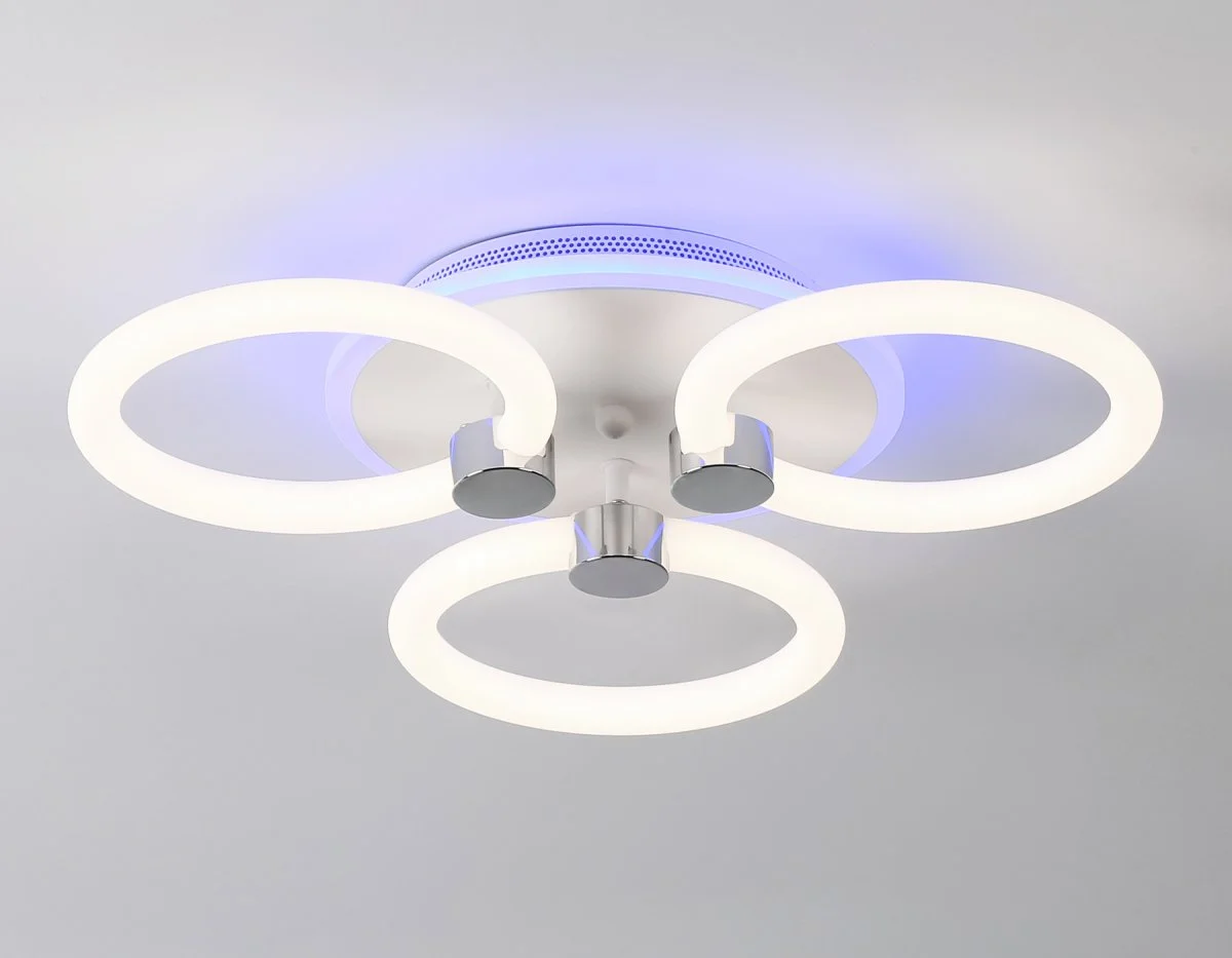 картинка Светодиодный потолочный светильник с подсветкой