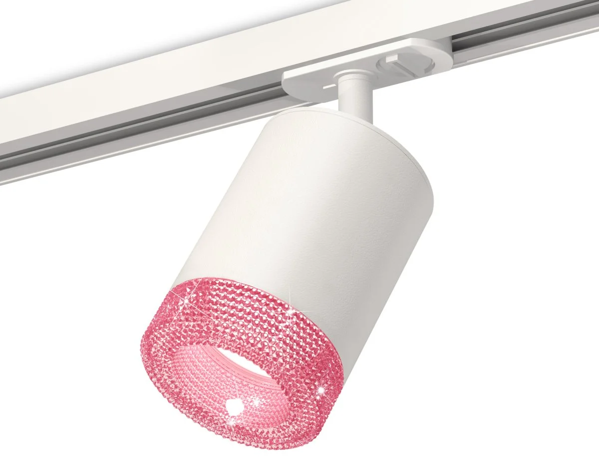 картинка Комплект трекового светильника с композитным хрусталем XT7421010