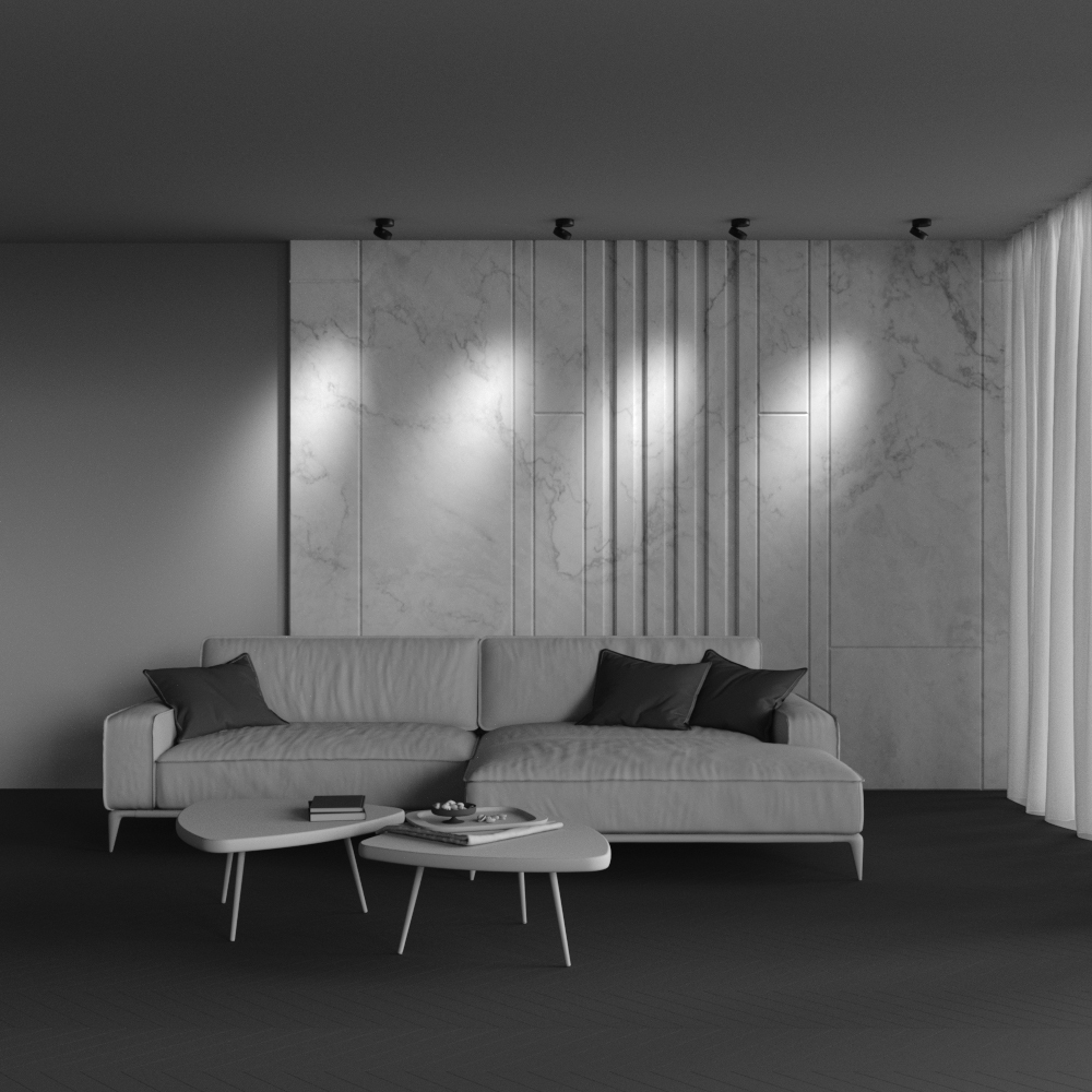 картинка Потолочный светильник Technical C022CL-7W4K-B-1