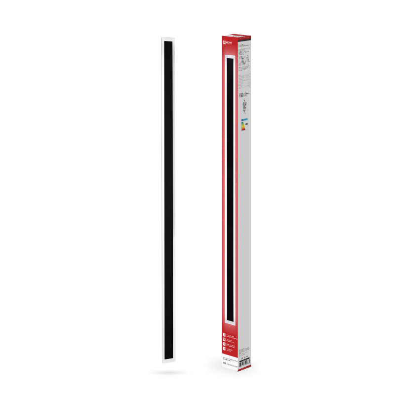 картинка Светильник уличный светодиодный ДБУ MARS120-40AC-ВL 40Вт 3CCT 1200x80 IP54 черный IN HOME