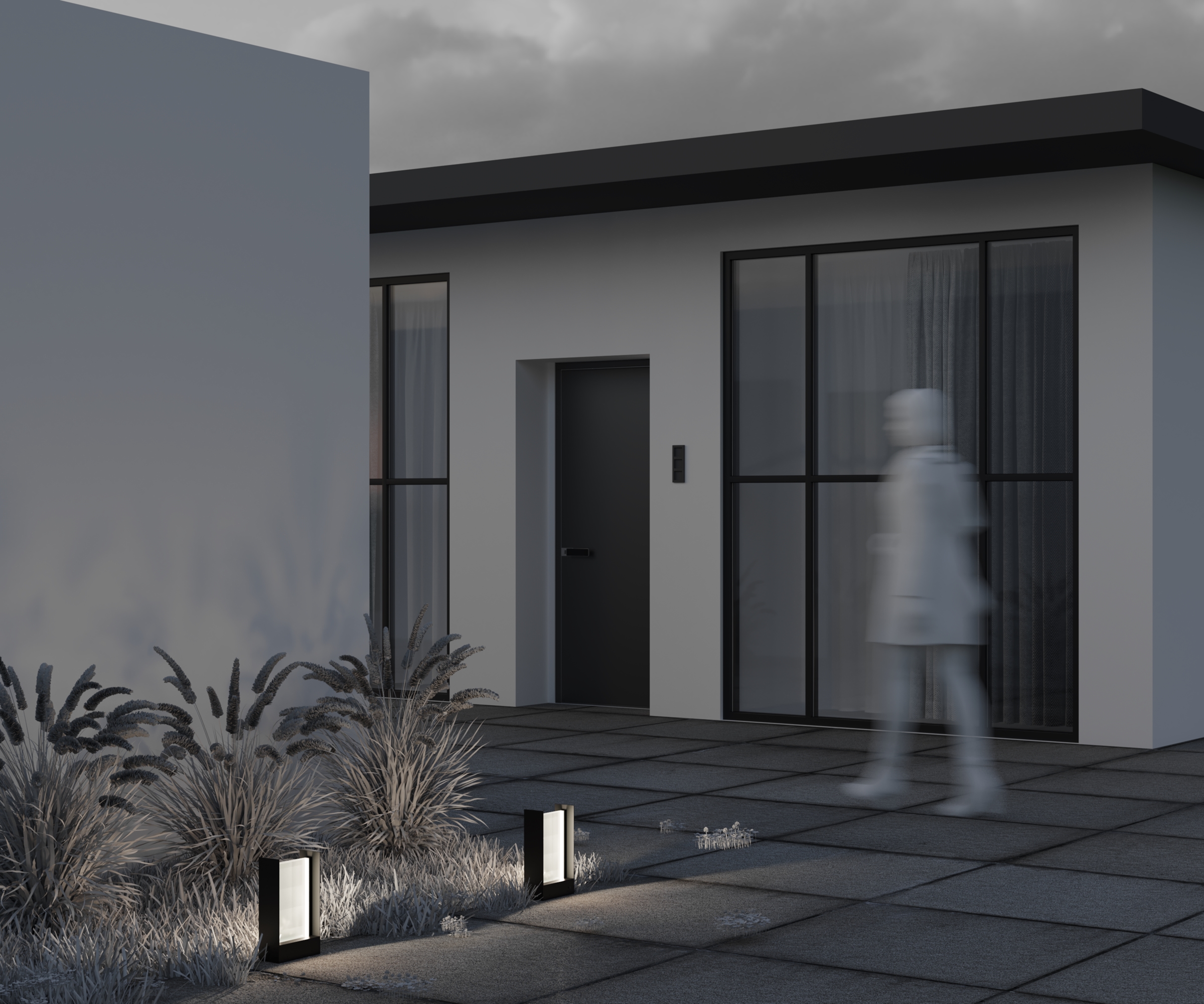 картинка Ландшафтный светильник Outdoor O445FL-L20GF3K