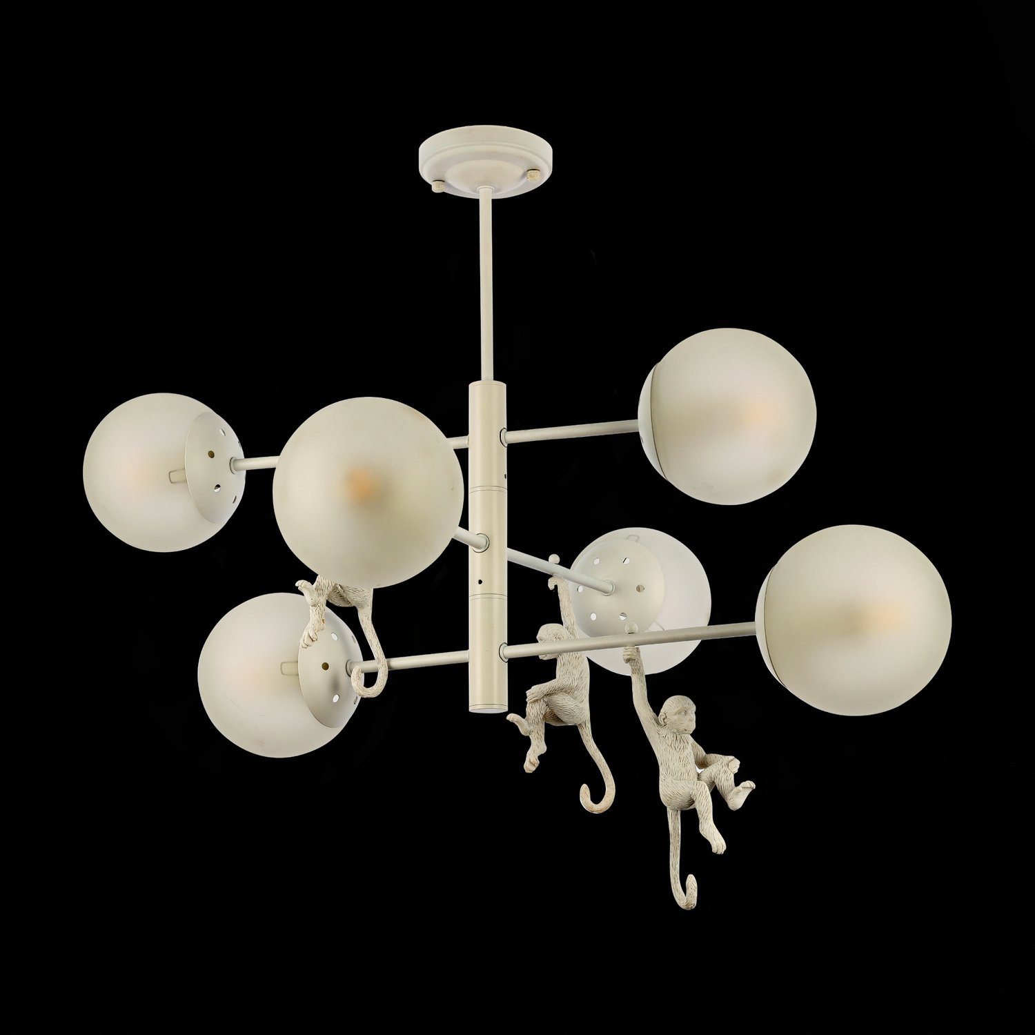 картинка SLE115103-06 Светильник потолочный Белый/Белый E14 6*60W