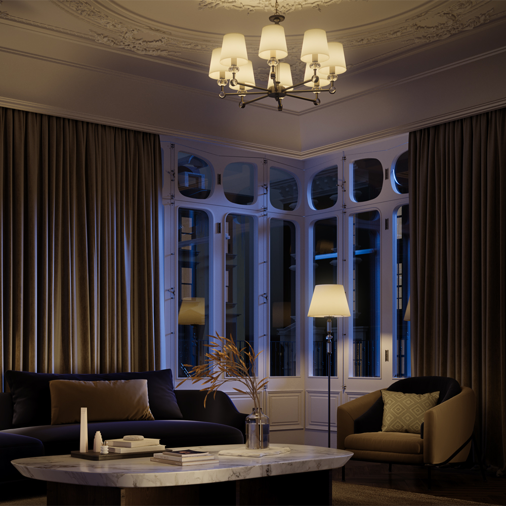 картинка Люстра Maytoni MOD018PL-08CH