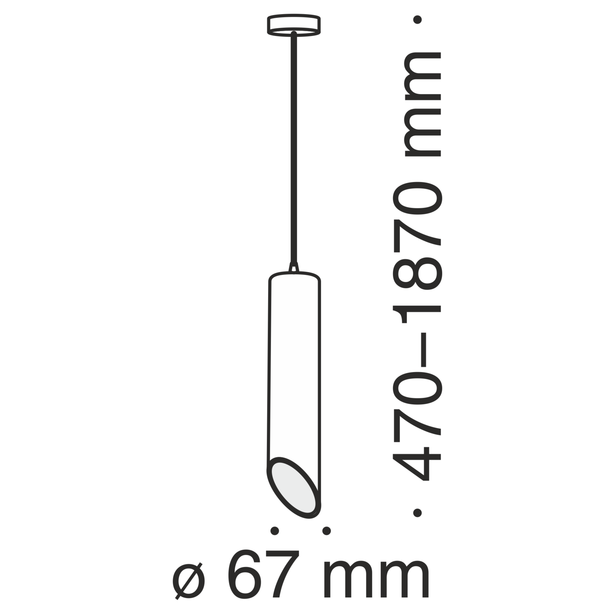 картинка Подвесной светильник Technical P027PL-01B