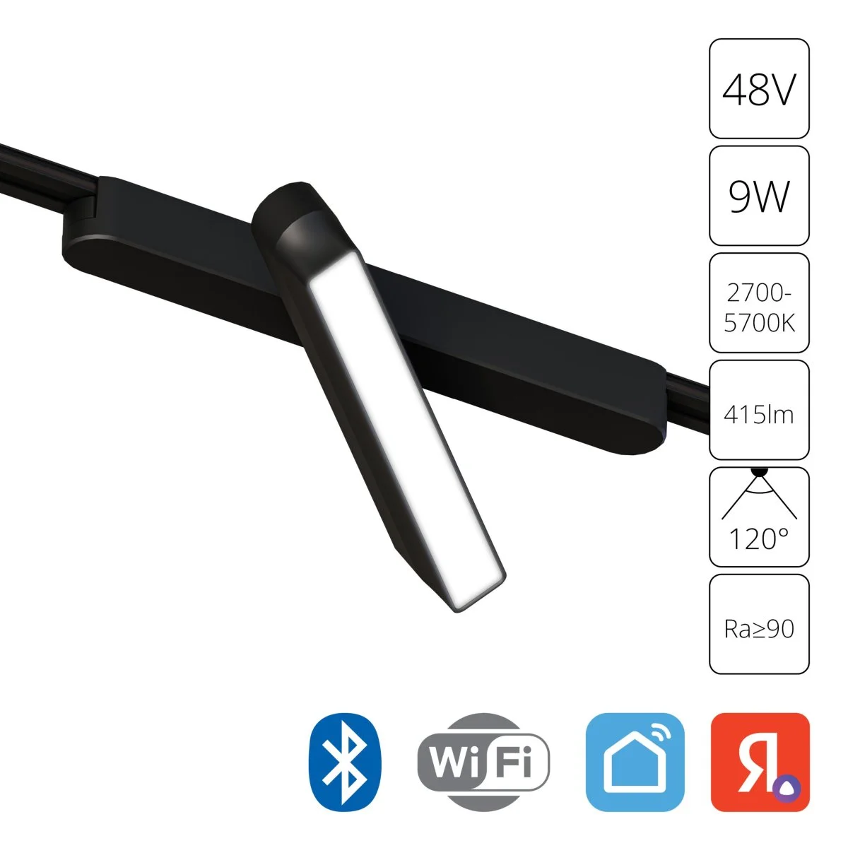 картинка Магнитный трековый светильник Arte Lamp RAPID SMART A2960PL-1BK