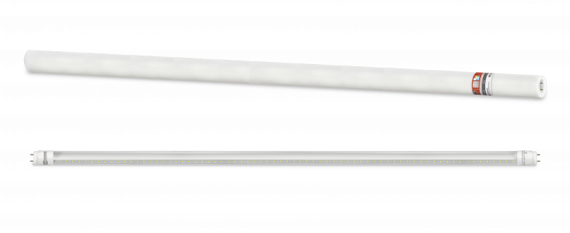 картинка Лампа светодиодная LED-T8-П-PRO 20Вт 230В G13 4000К 2000Лм 1200мм прозрачная неповоротная IN HOME