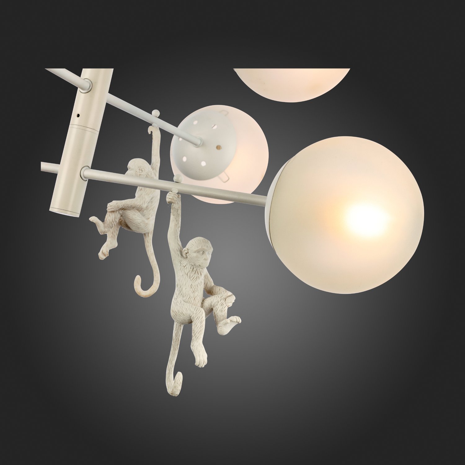 картинка SLE115103-06 Светильник потолочный Белый/Белый E14 6*60W