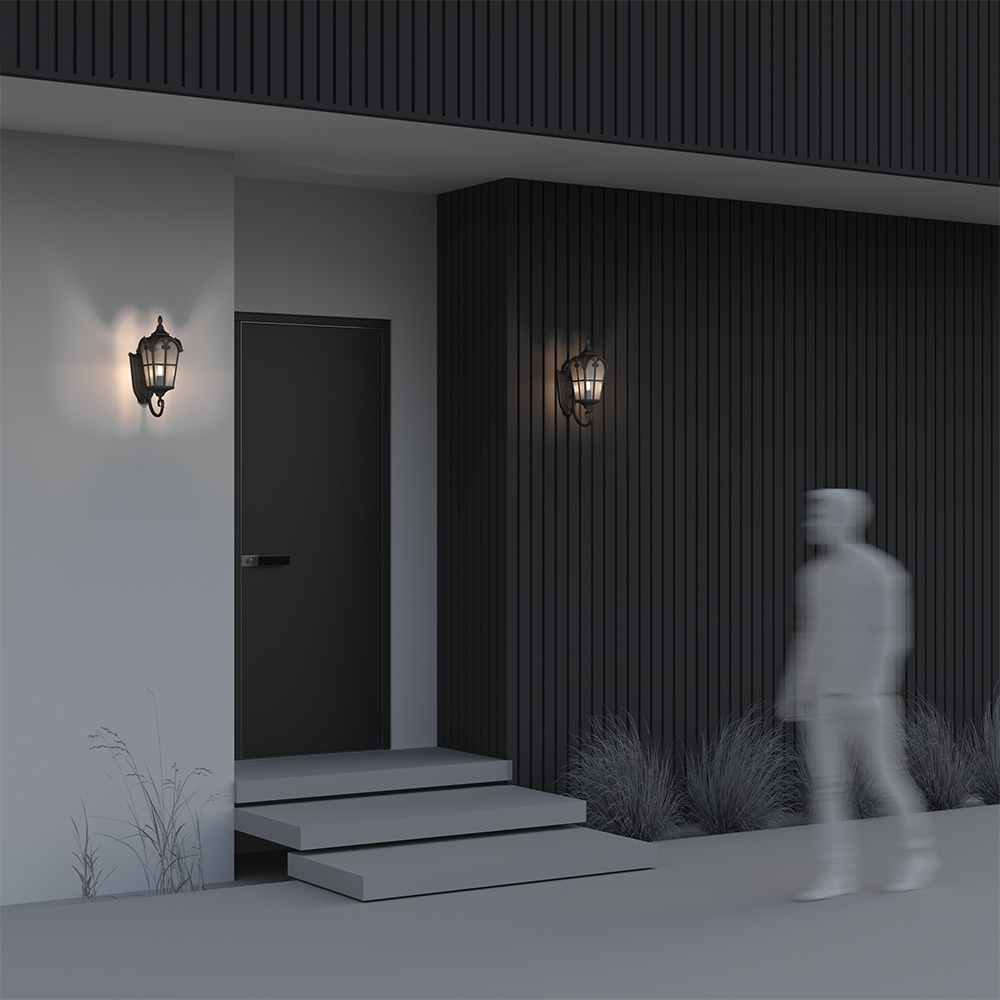 картинка Настенный светильник (бра) Outdoor O413WL-01BZ1