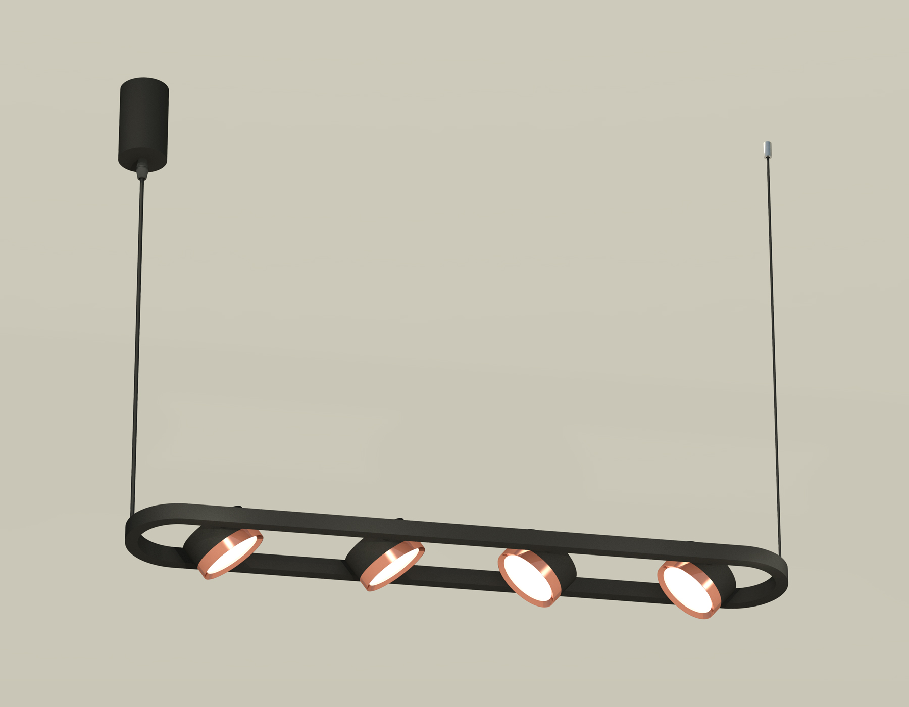 картинка Комплект подвесного поворотного светильника