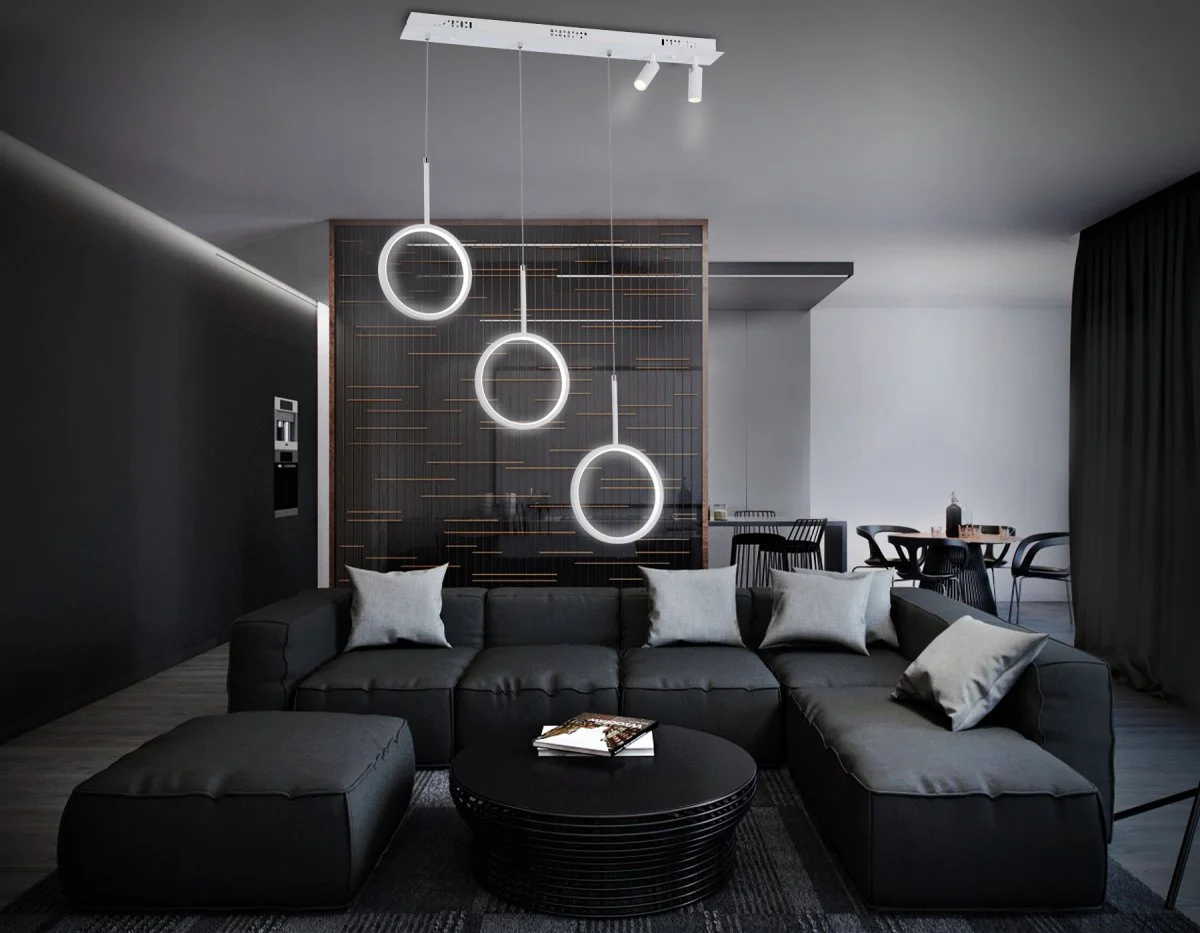 картинка Подвесной светодиодный светильник с пультом