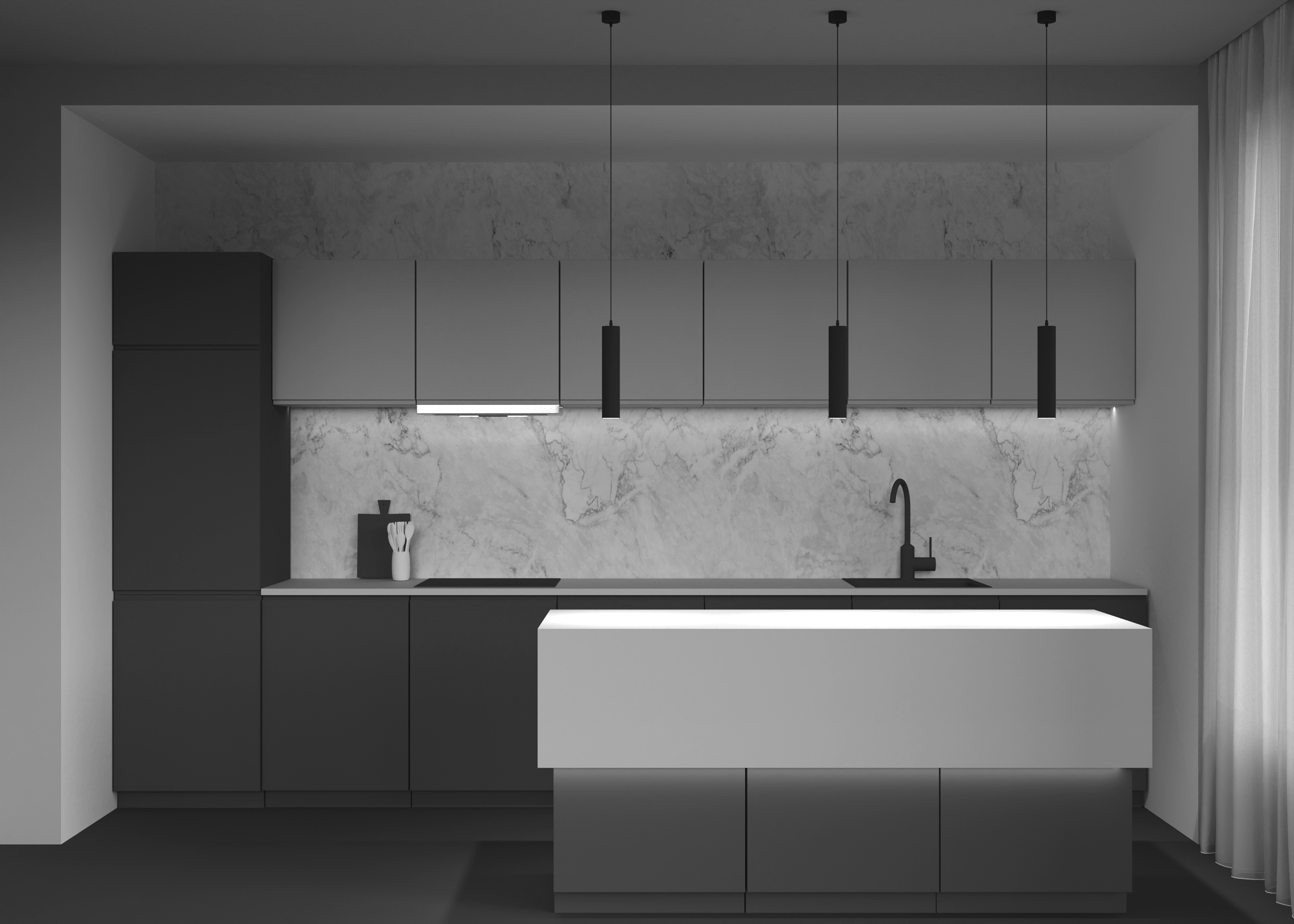 картинка Подвесной светильник Technical P075PL-01B