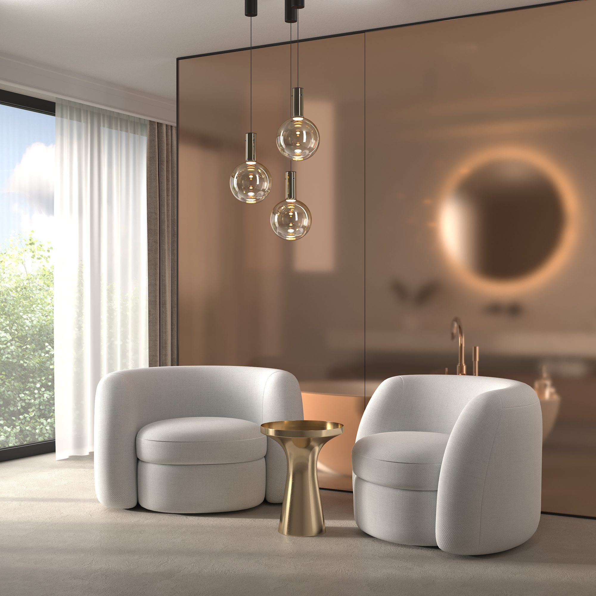 картинка Подвесной светильник Maytoni MOD182PL-L6CG3K