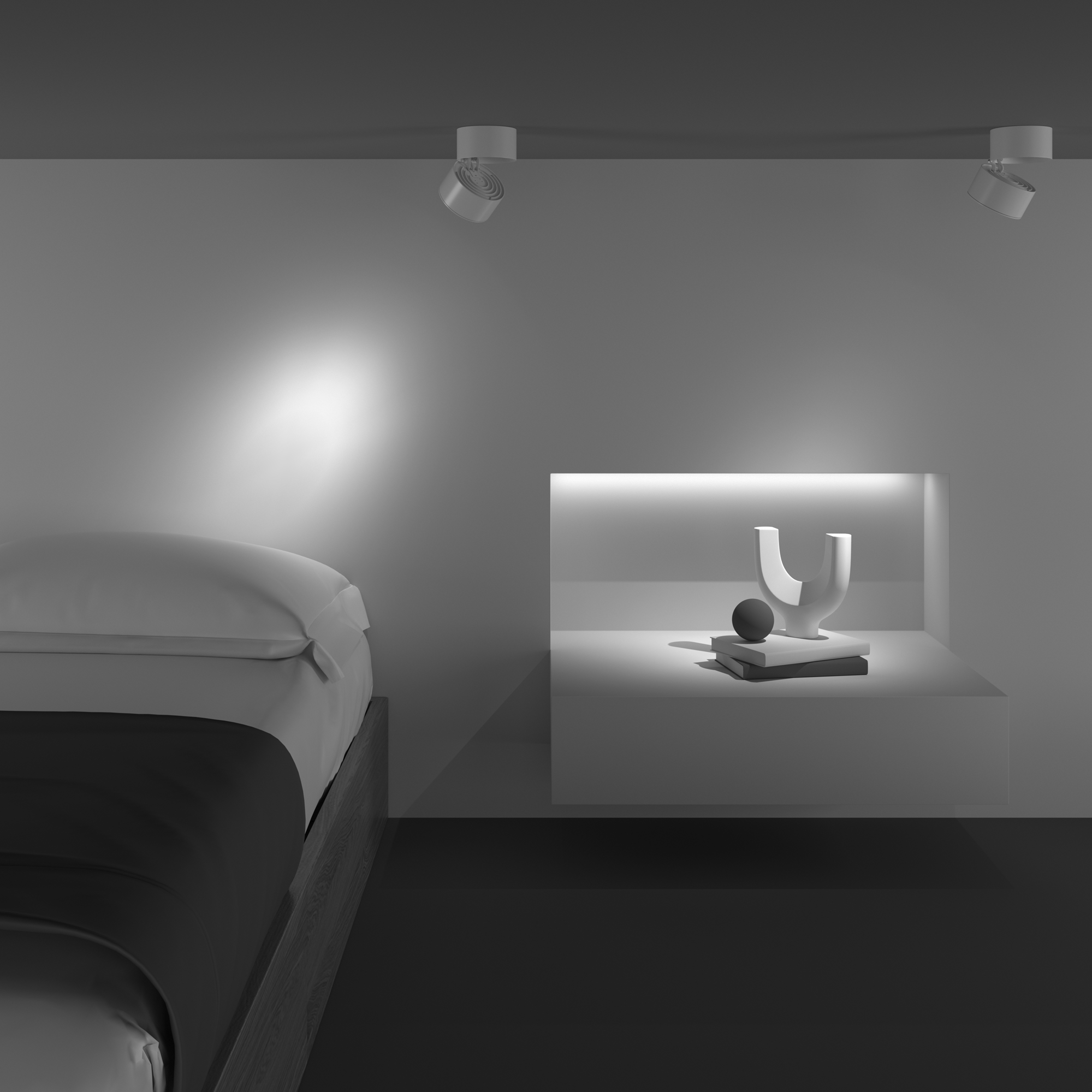 картинка Потолочный светильник Technical C084CL-15W4K-W