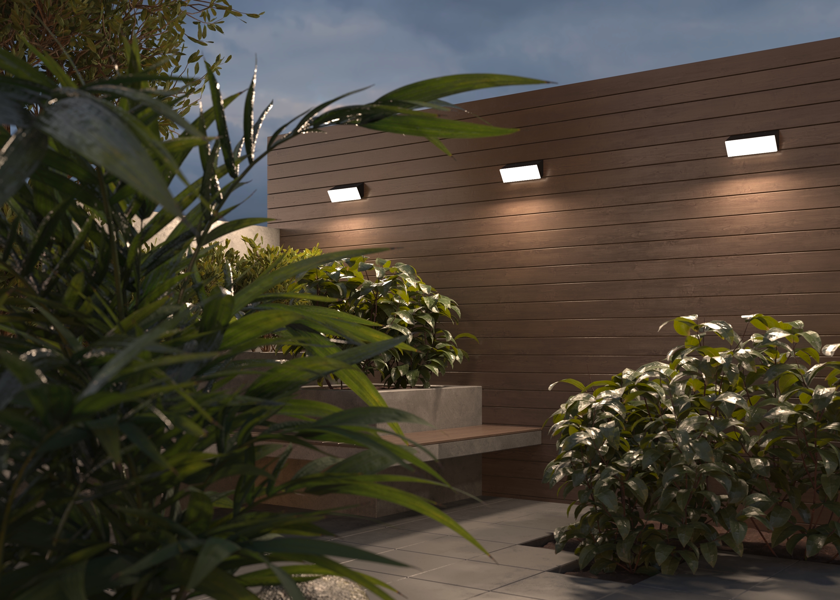 картинка Настенный светильник (бра) Outdoor O436WL-L20GF3K