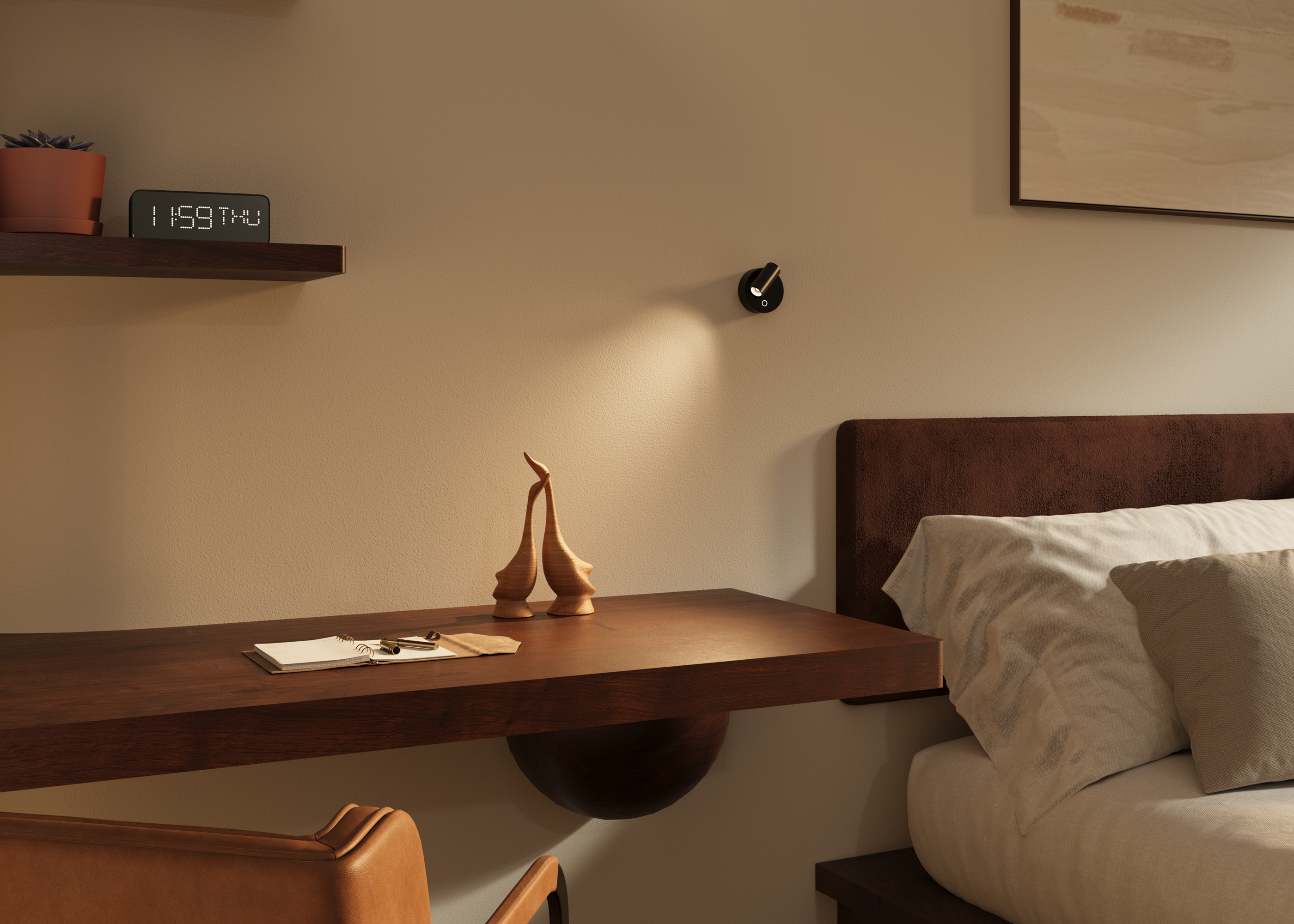 картинка Настенный светильник (бра) Technical C176WL-9W-2.7-4K-B