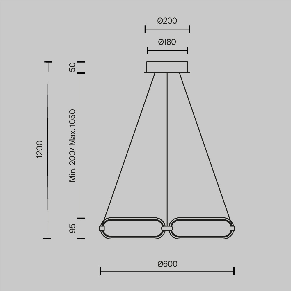 картинка Подвесной светильник Maytoni MOD017PL-L50N