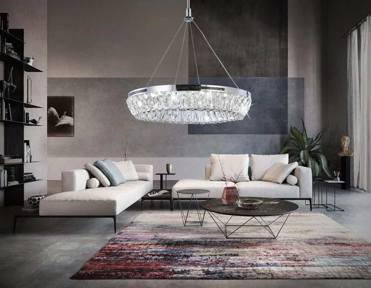 картинка Подвесная светодиодная люстра с хрусталем TR5022