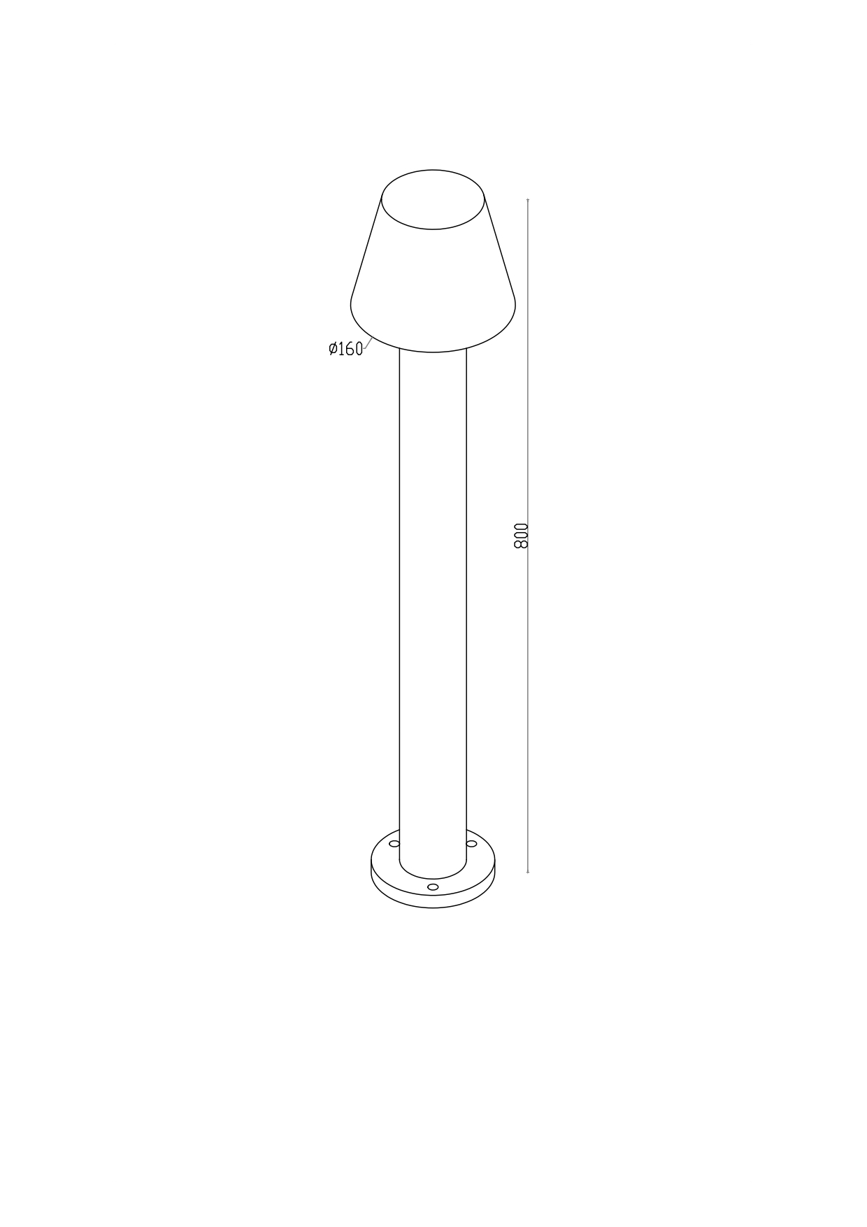 картинка Ландшафтный светильник Outdoor O421FL-L5GF