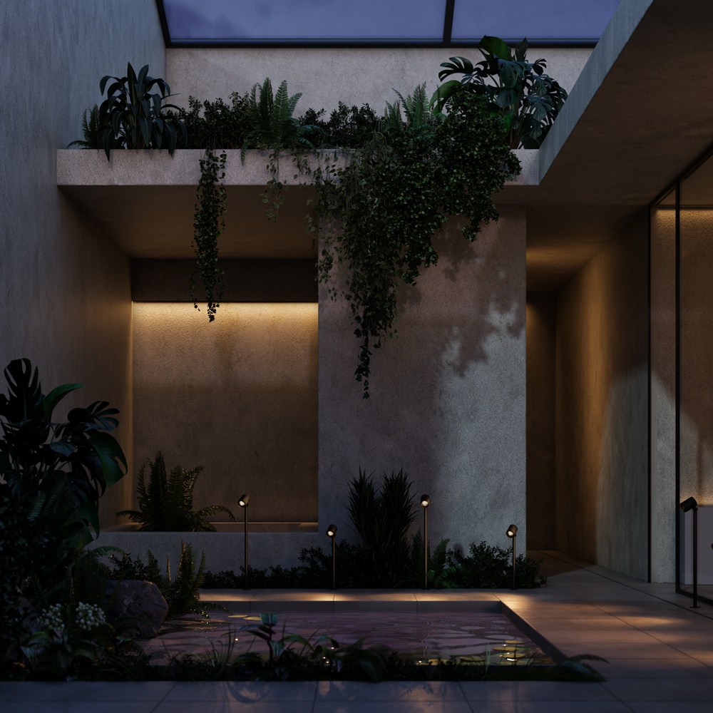 картинка Ландшафтный светильник Outdoor O497FL-L12B3K1