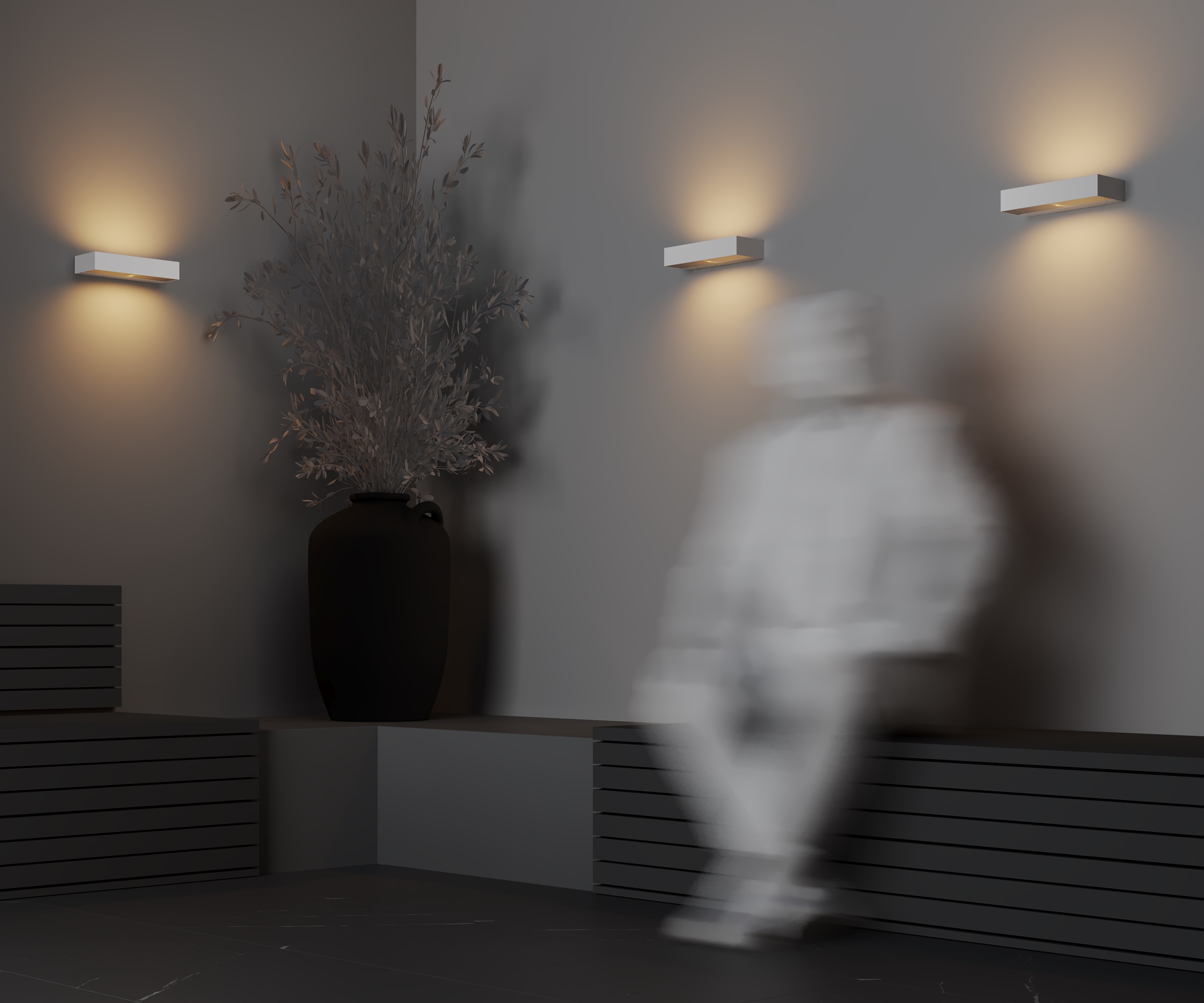 картинка Настенный светильник (бра) Outdoor O428WL-L20W3K