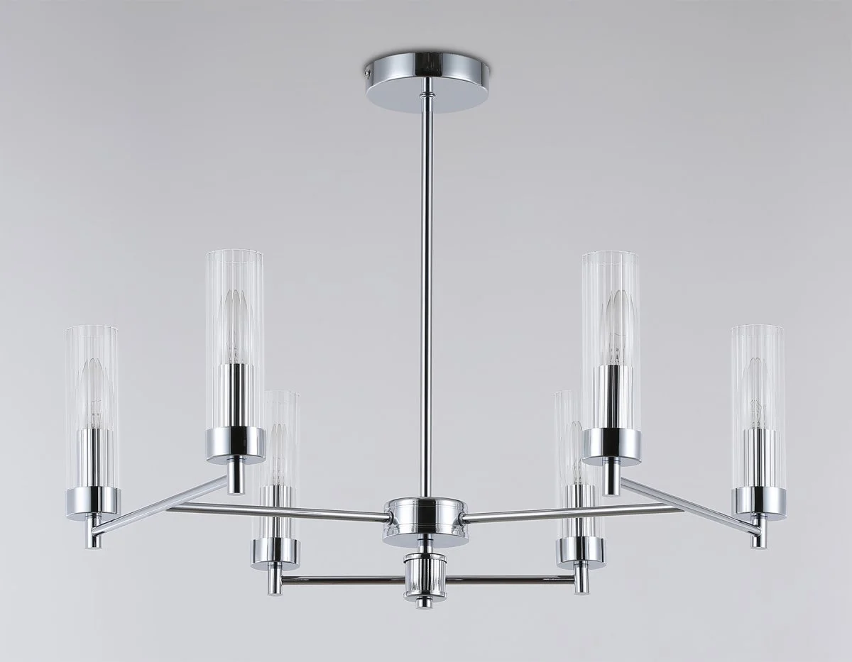 картинка Люстра со стеклянными плафонами на штанге LH55151